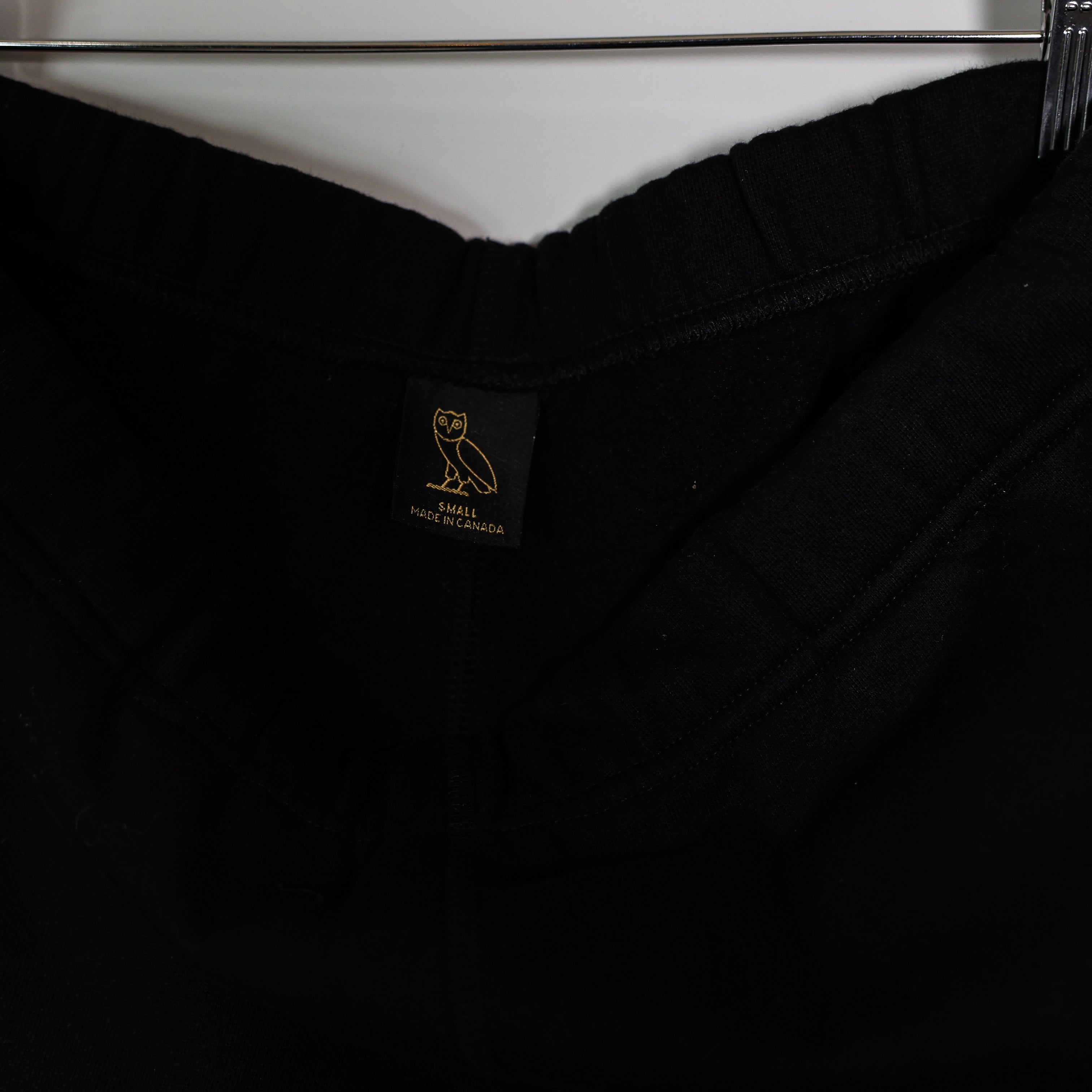 October's Very Own OVO Praying Hands Embroidered Logo Mid Rise Jogger Sweatpants