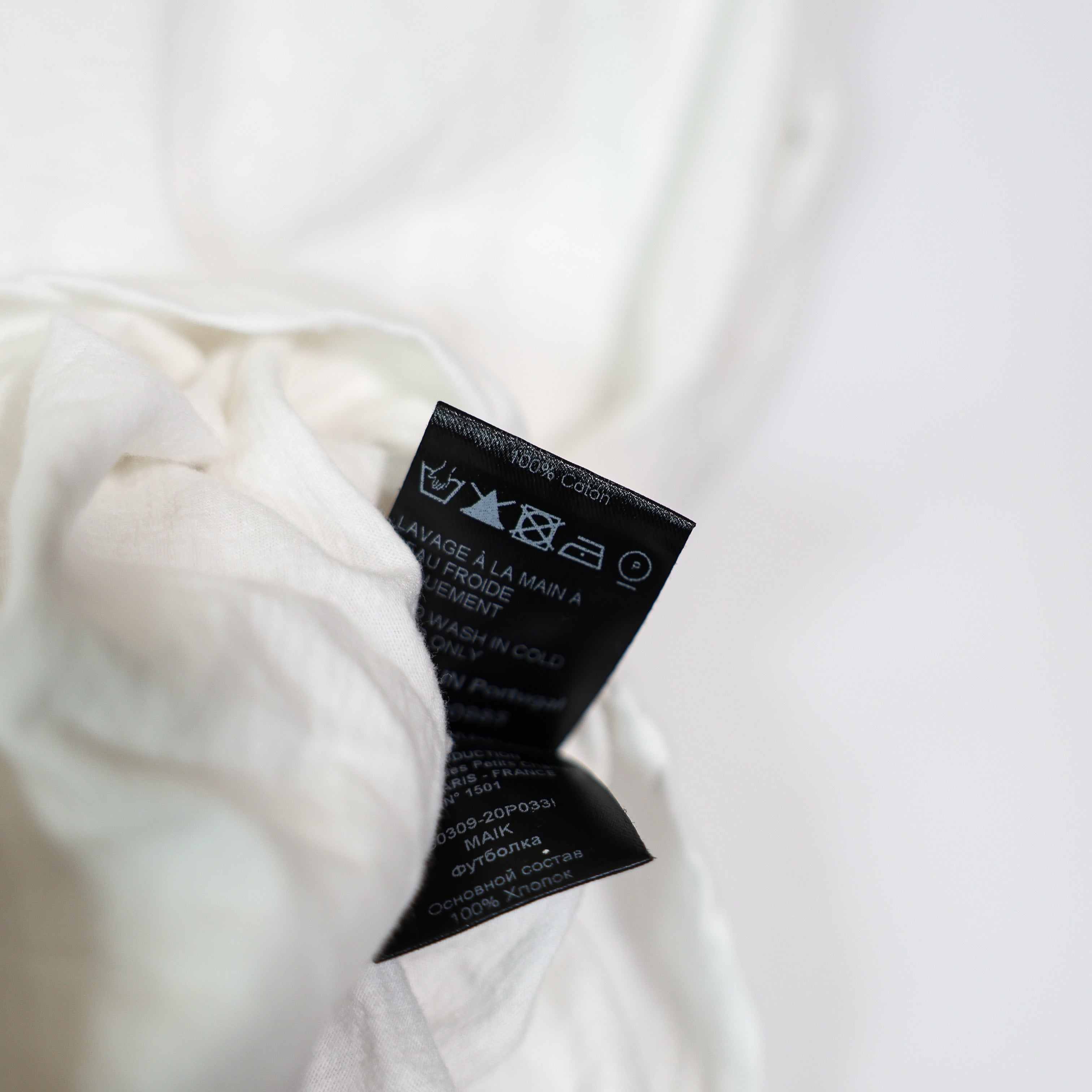 Isabel Marant Maik Short Sleeve Cotton Jersey Tee Shirt Top White Small