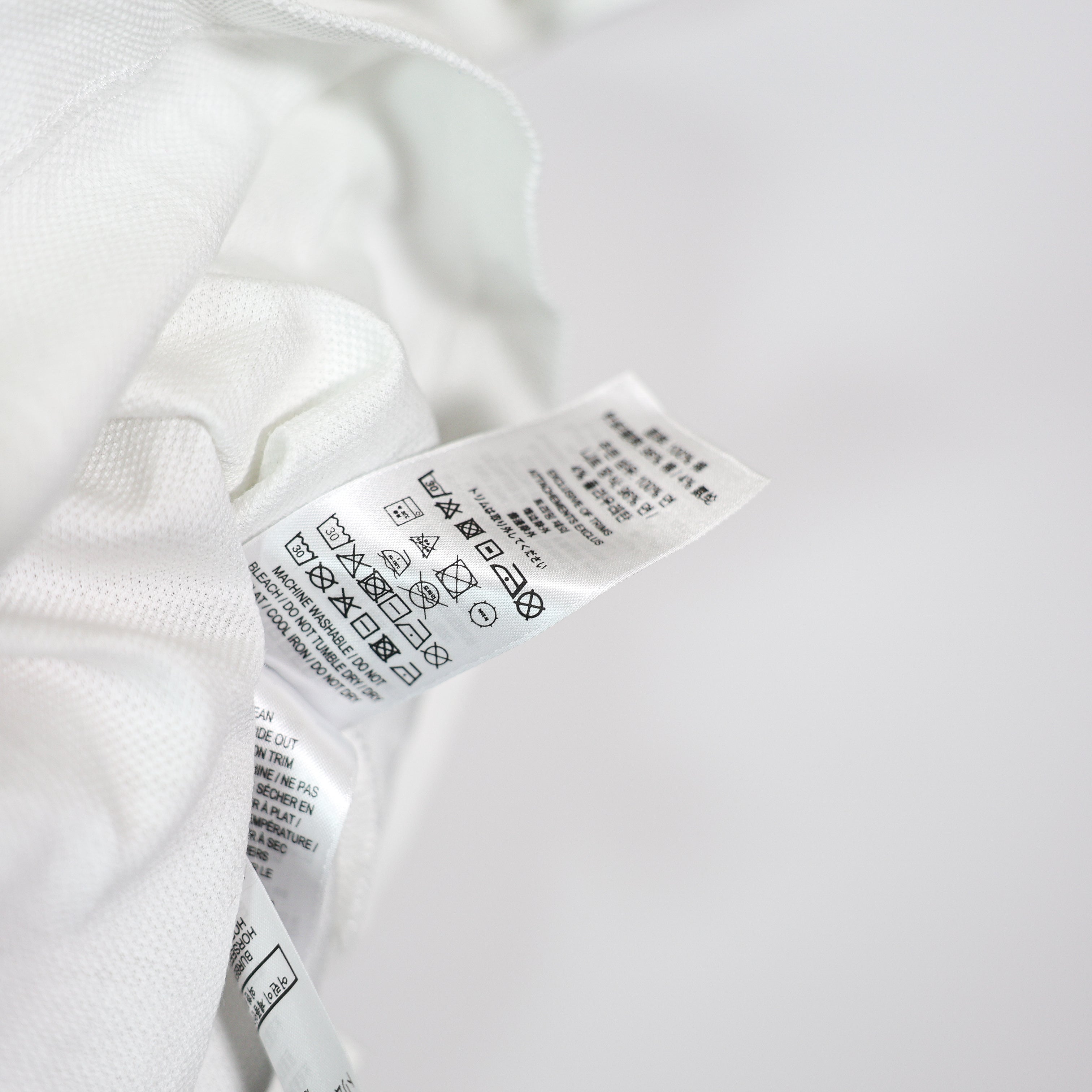 Burberry Women's Cotton Embroidered Logo Short Sleeve Polo Shirt Top White M