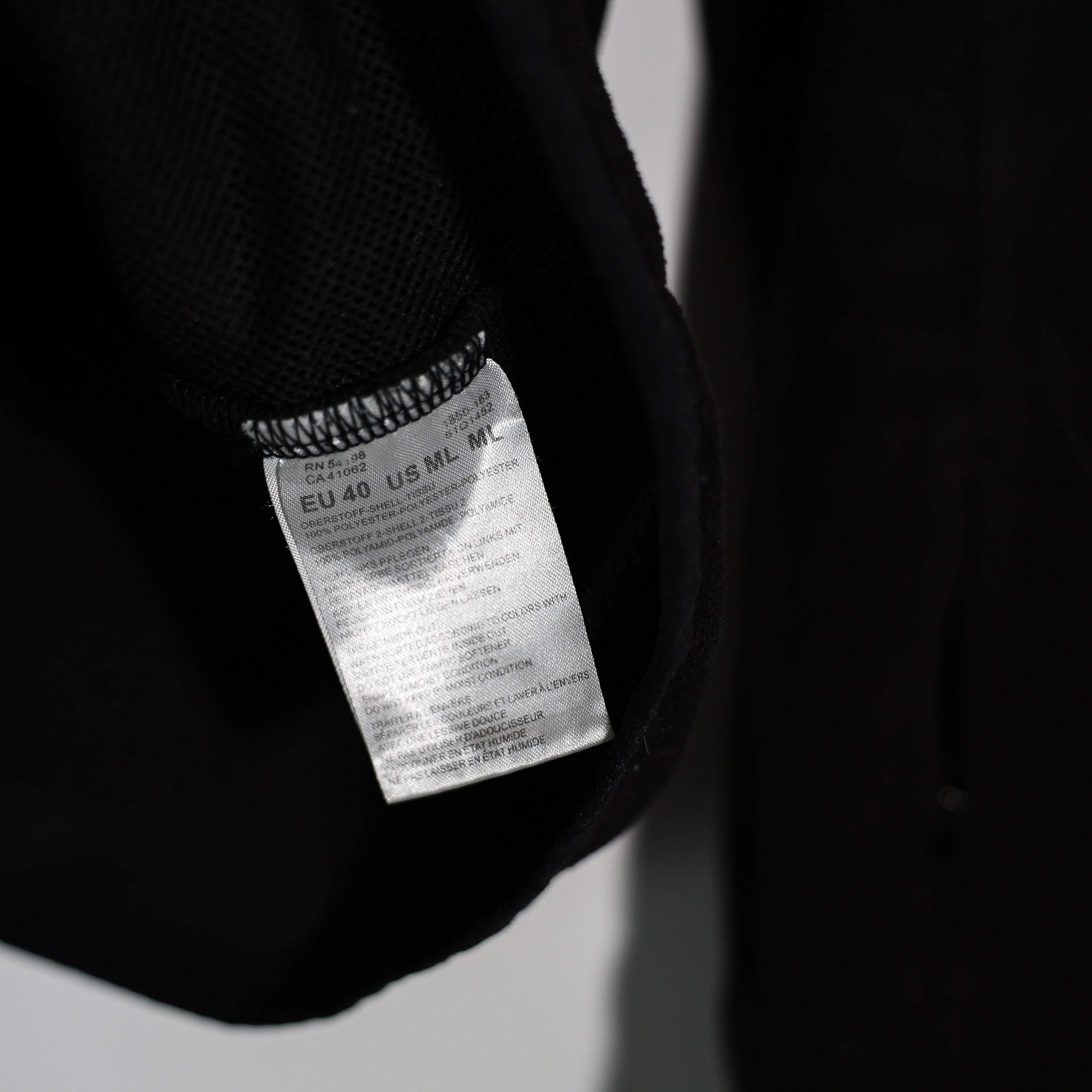 Bogner Polarfleece 2nd Layer For Extreme Conditions Full Zip Jacket Black Medium