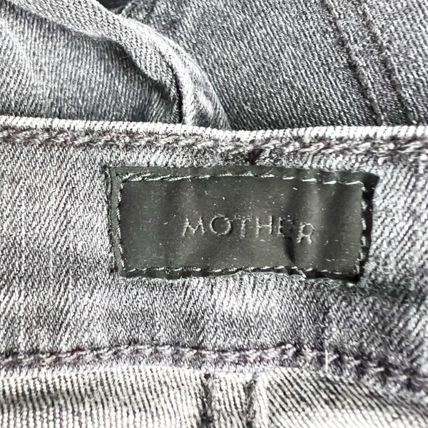 Mother Denim The Weekender Fray Cotton Stretch Flare Friday The 13th Jeans 32