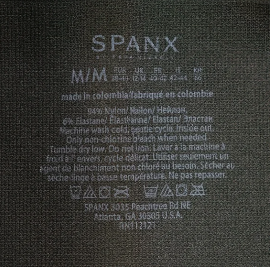 Spanx Women's Look At Me Now Seamless High Rise Slimming Leggings Camo Medium