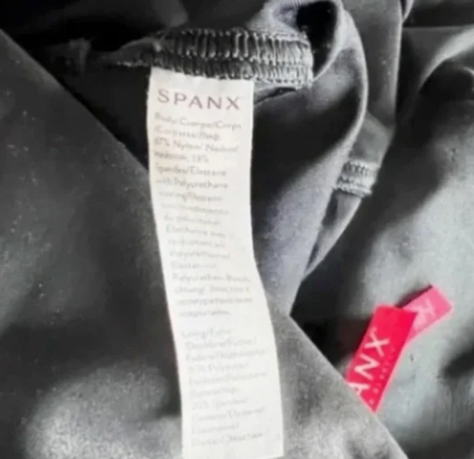 Spanx Faux Vegan Leather High Waisted Seamless Leggings Pants Black M