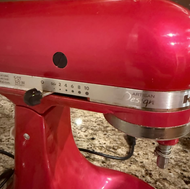 KitchenAid Artisan Designer 5-Quart 10-Speed Raspberry Ice Pink Stand Mixer