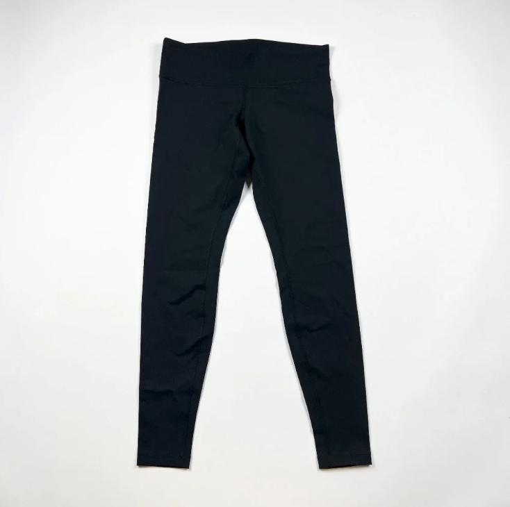 Lululemon Women's Wunder Under High Rise Athletic Work Out Leggings Black 4