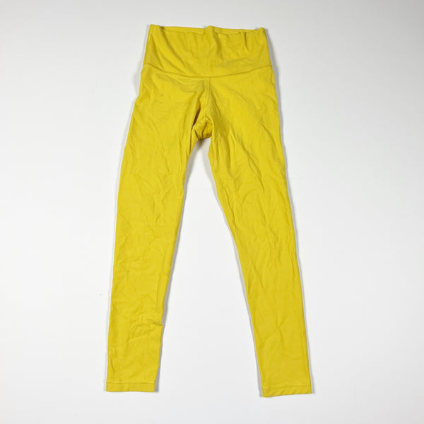 Aritzia TNA TNAction Butter Soft High Rise Athletic Work Out Leggings Yellow S