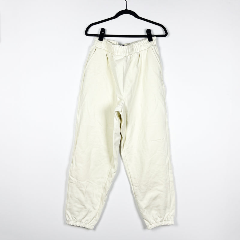 NEW Oakley Soho SL Cotton Stretch Waist Full Length Sweat Pants Arctic White L