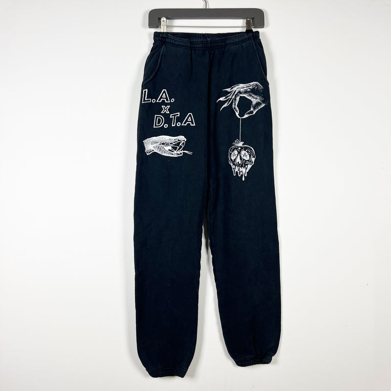 Local Authority x Don't Trust Anyone LA x DTA Fleece Lined Jogger Sweatpants S