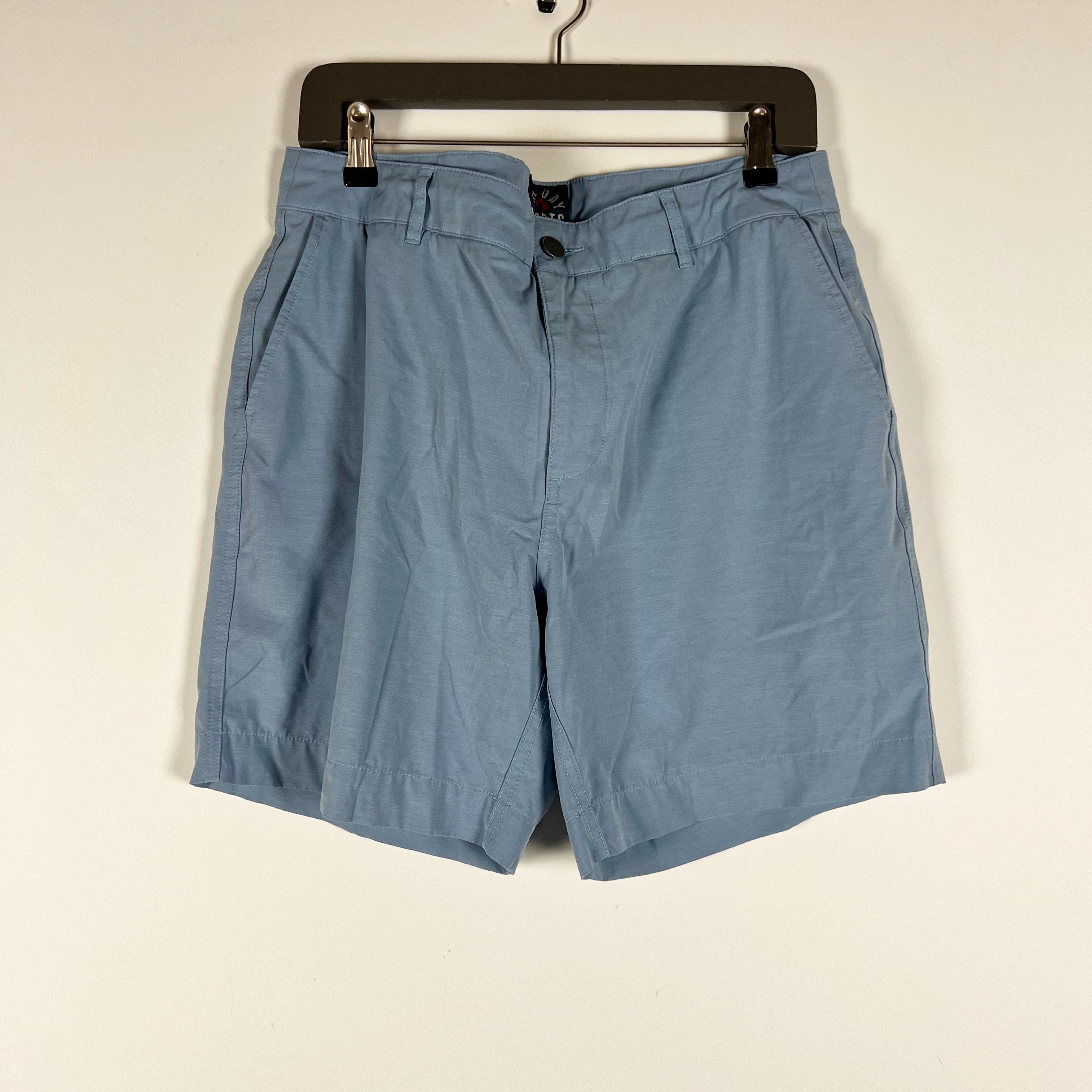 Faherty Men's All Day Cotton Blend 7" Inseam Casual Shorts Deep Marine Blue 33