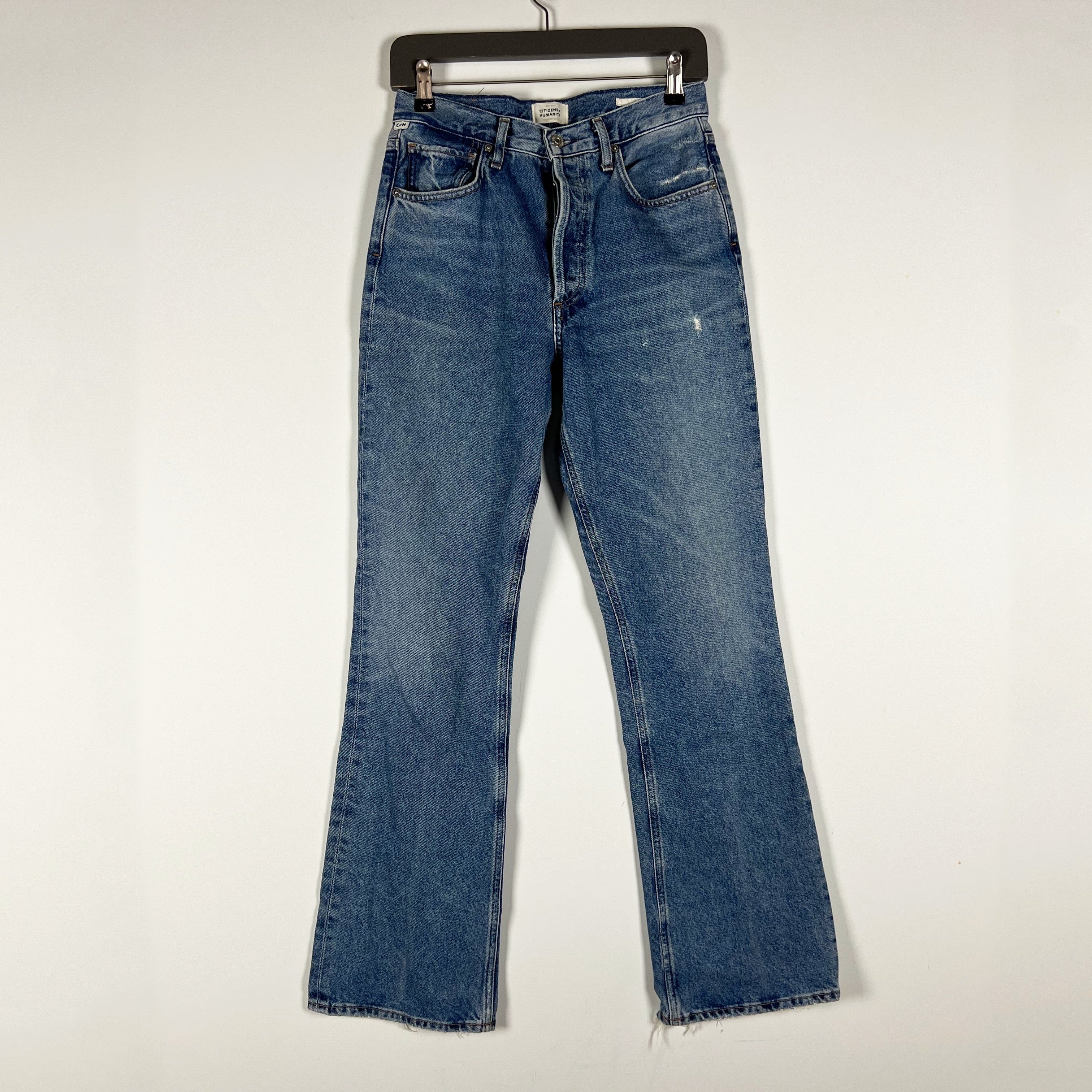 Citizens Of Humanity Libby Cotton High Waisted Bootcut Denim Jeans 26