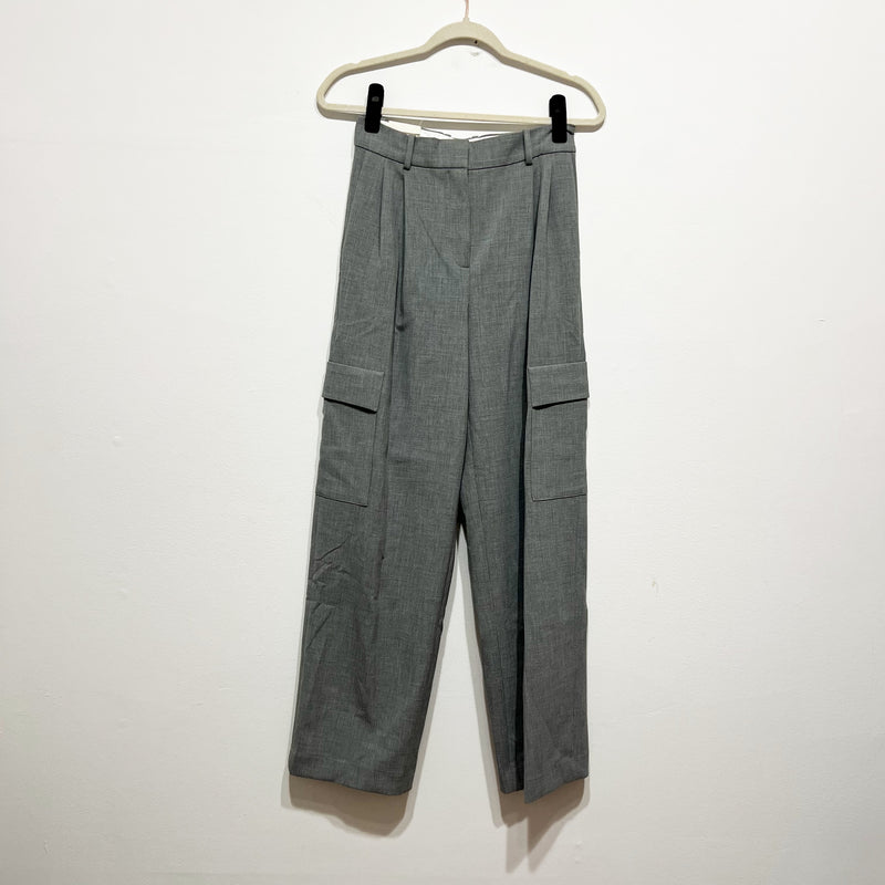 NEW Babaton Aritzia Spotlight Cargo Pocket Full Length High Rise Wide Leg Pants