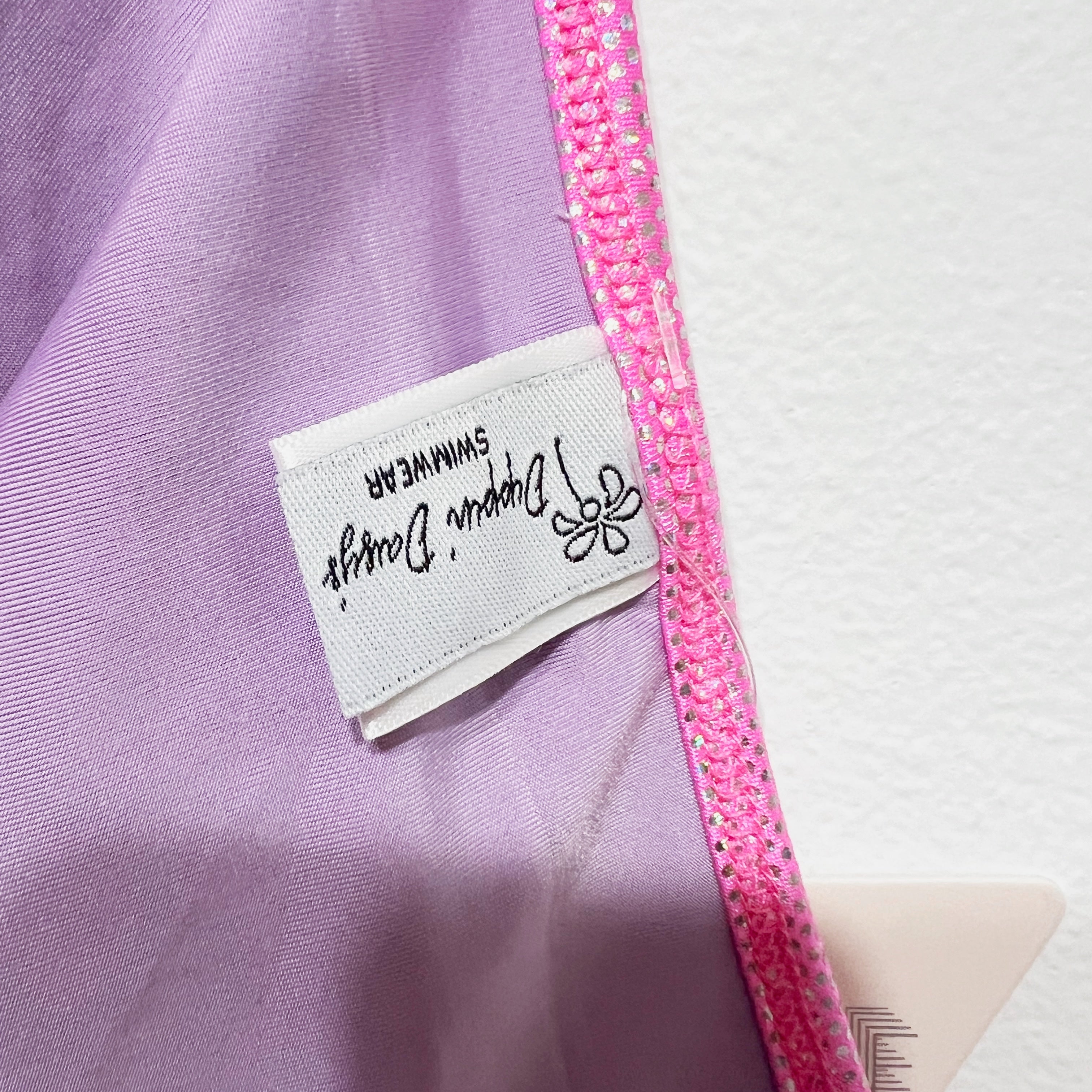 NEW Revibe Dippin Daisy's Legacy Swim Bathing Suit Bikini Bottom Holographic S