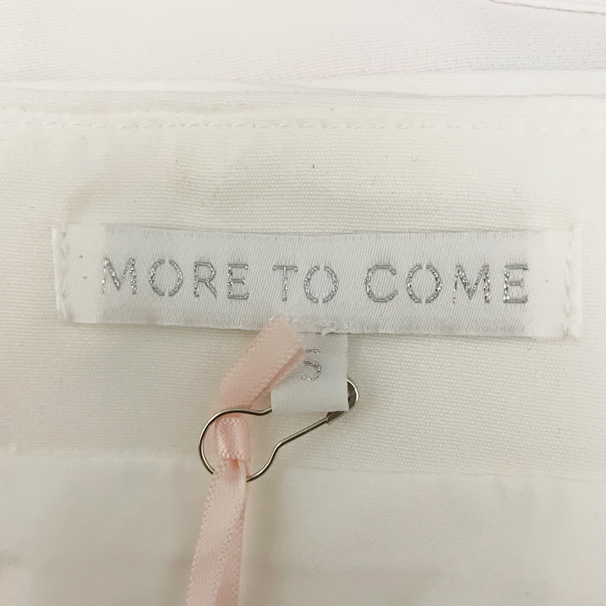 NEW More To Come Ember Faux Wrap Crystal Jewel Diamond Bow Mini Skirt White S