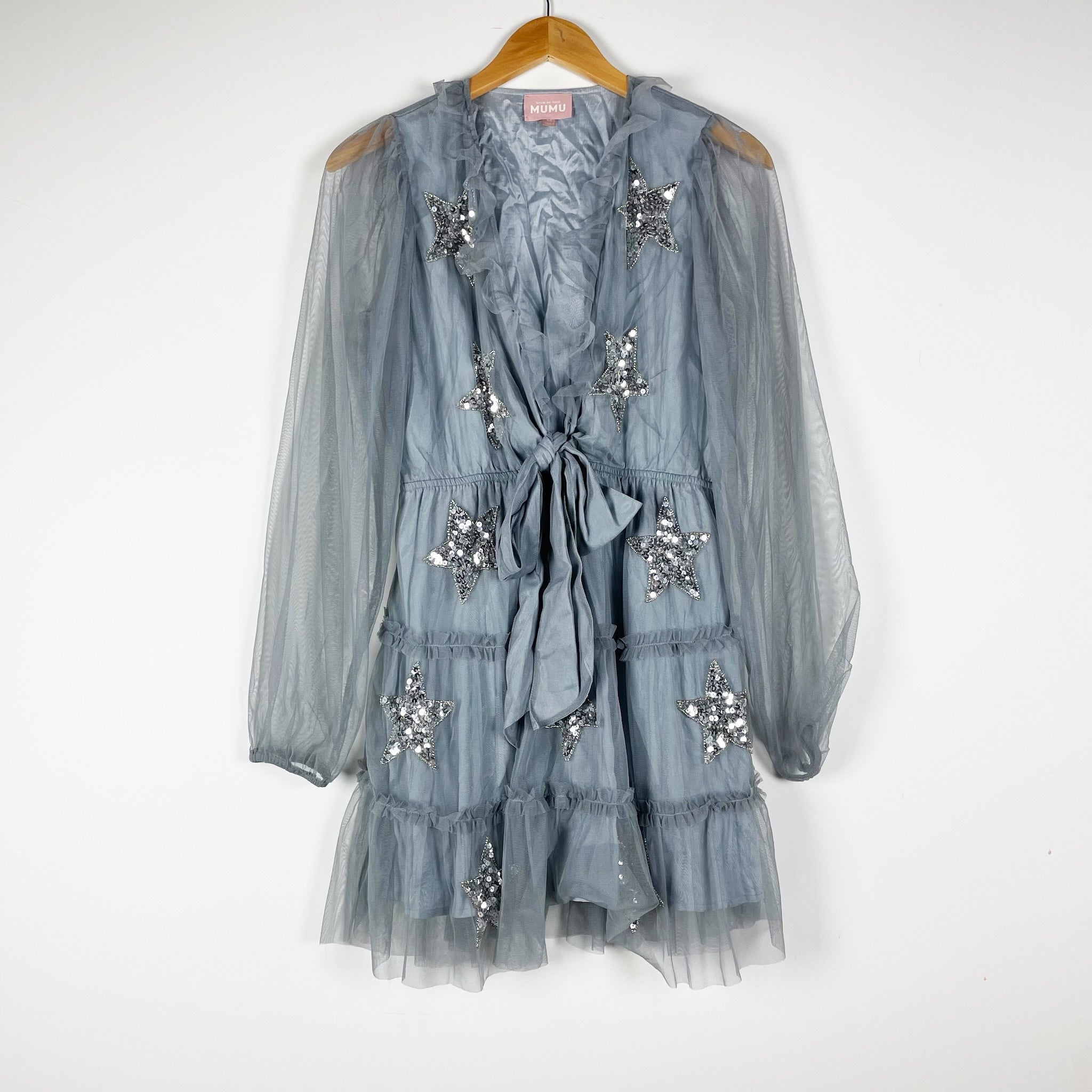 Show Me Your Mumu x Disney Cinderella Collectible Magic Mini Star Sequin Dress M