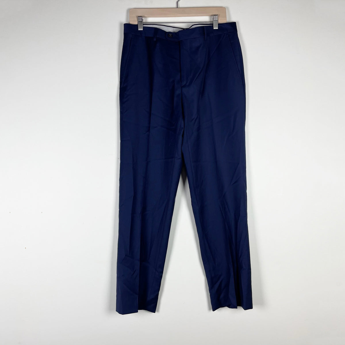 Loro Piana x Neiman Marcus Men's Made In Italy Trouser Suit Pants Blue 34