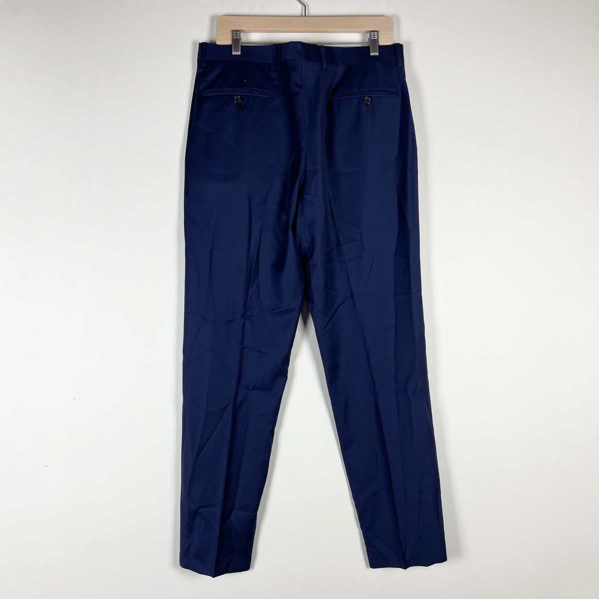 Loro Piana x Neiman Marcus Men's Made In Italy Trouser Suit Pants Blue 34