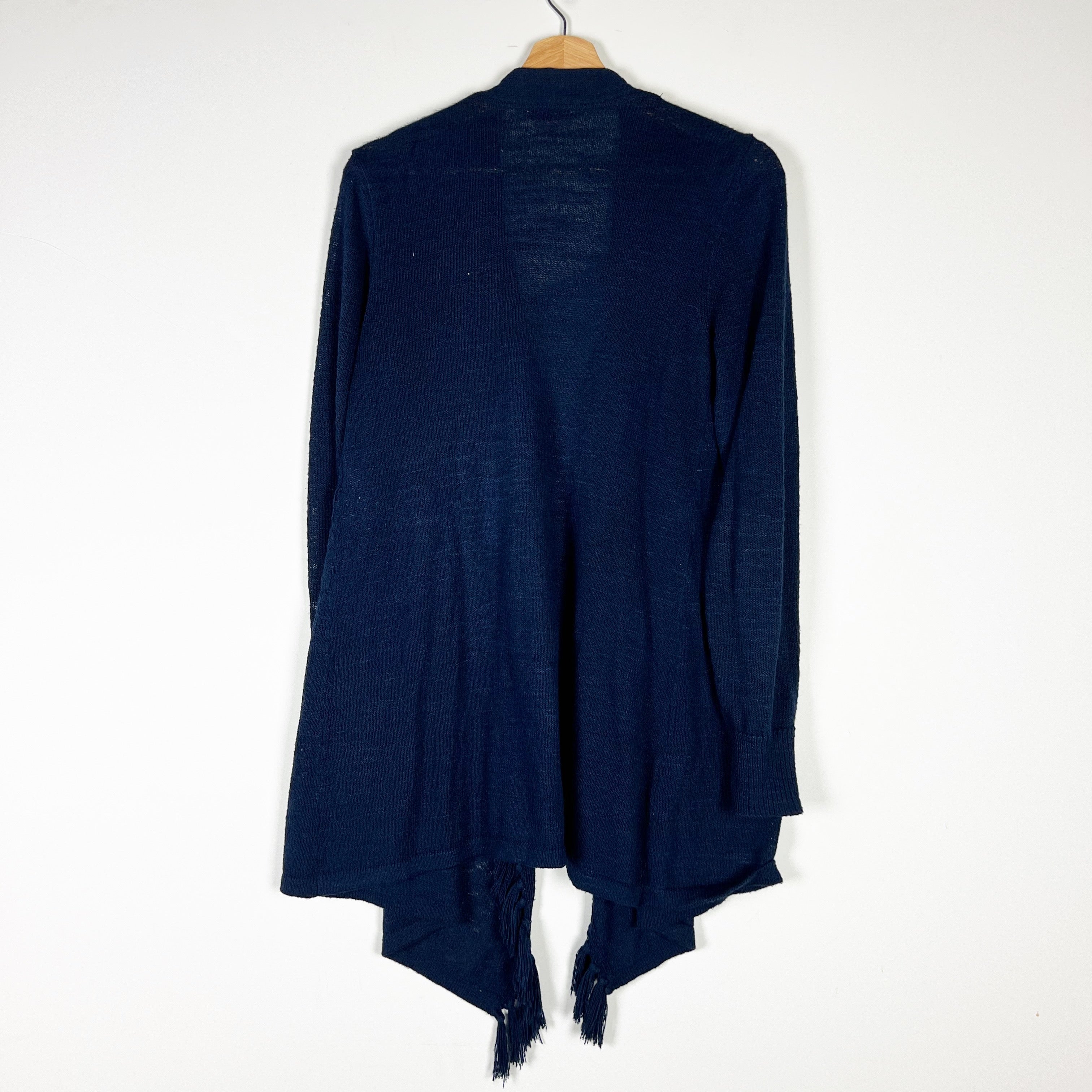 Lilly Pulitzer Lucita Knit Stretch Waterfall Collar Open Front Cardigan Sweater