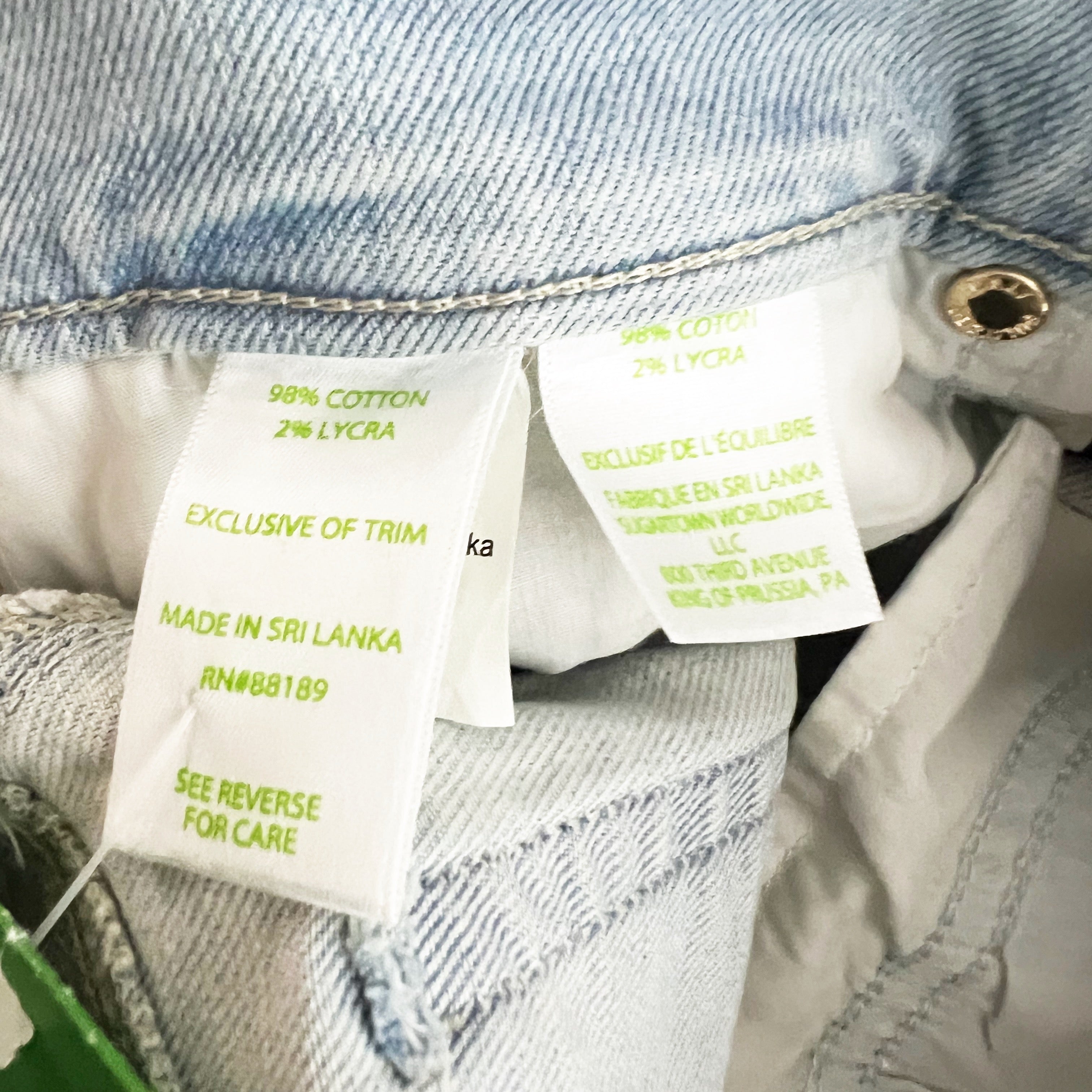 NEW Lilly Pulitzer South Ocean Skinny Crop Seagate Starburst Embroidered Jeans 8