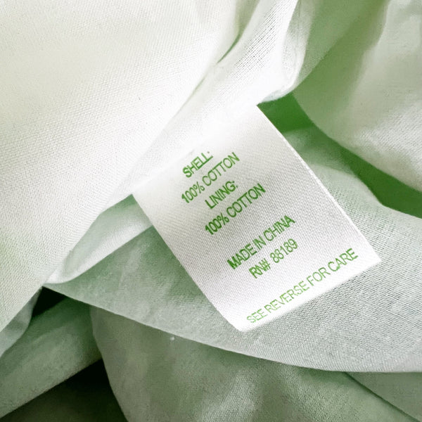 NEW Lilly Pulitzer Delia Cotton Resort White Stinger Large Glitter Green Dress 8