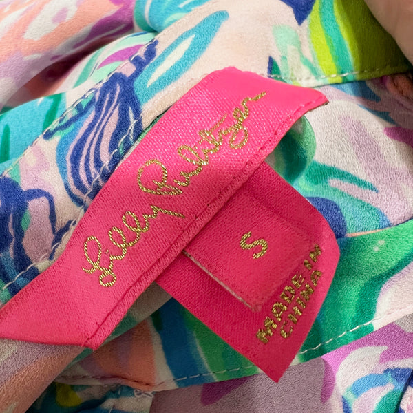 Lilly Pulitzer Luliana Maxi Dress In Amethyst Tint Mermaid In The Shade Chiffon