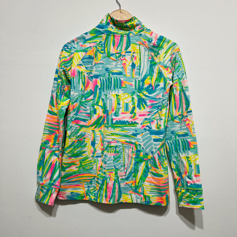 NEW Lilly Pulitzer UPF 50+ Captain Popover Sea Salt And Sun Printed Sweater S