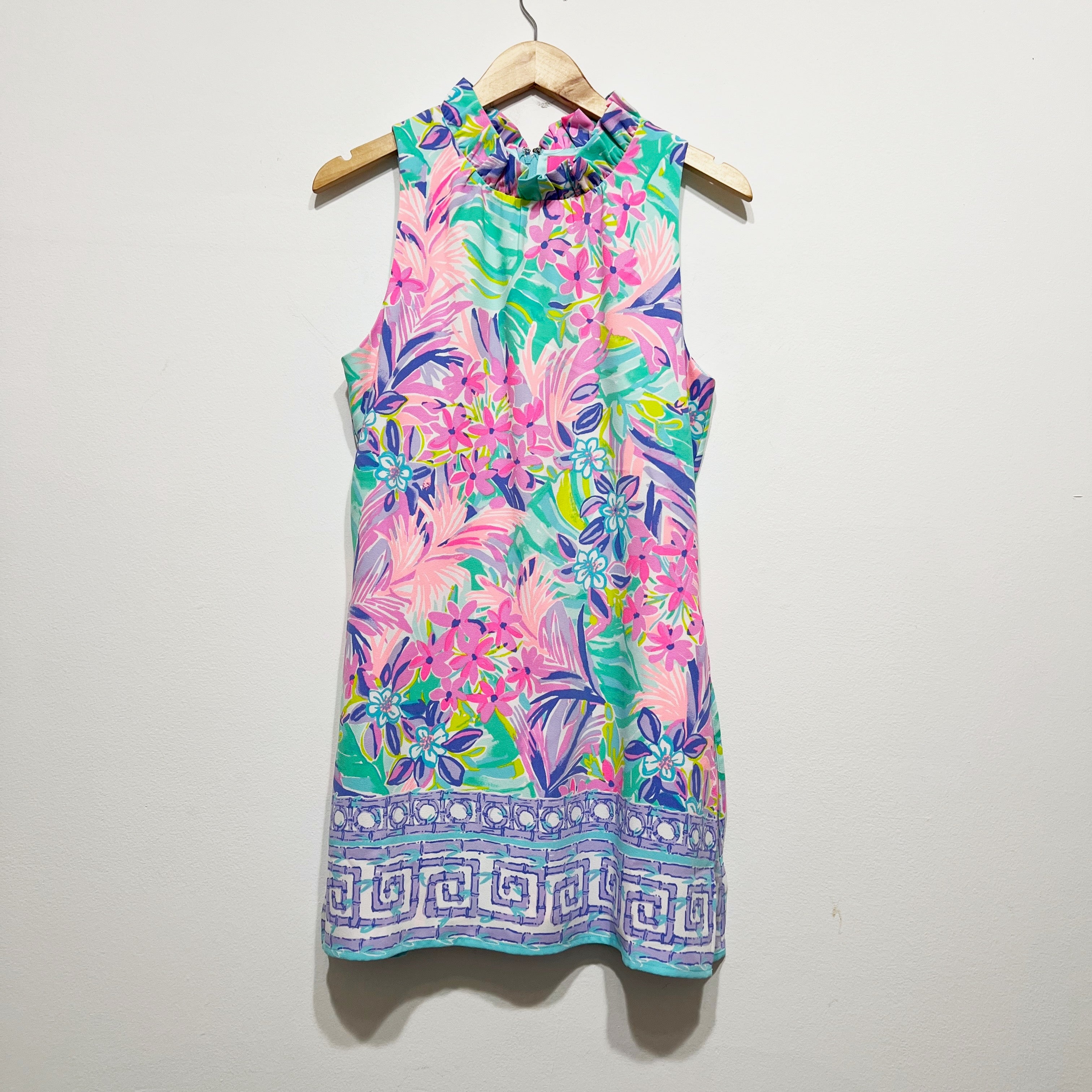 NEW Lilly Pulitzer Adalina Mini Romper Dress It Was All A Dream Engineered 8