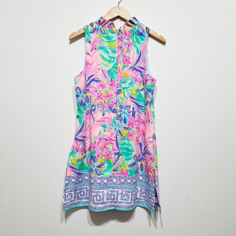 NEW Lilly Pulitzer Adalina Mini Romper Dress It Was All A Dream Engineered 8