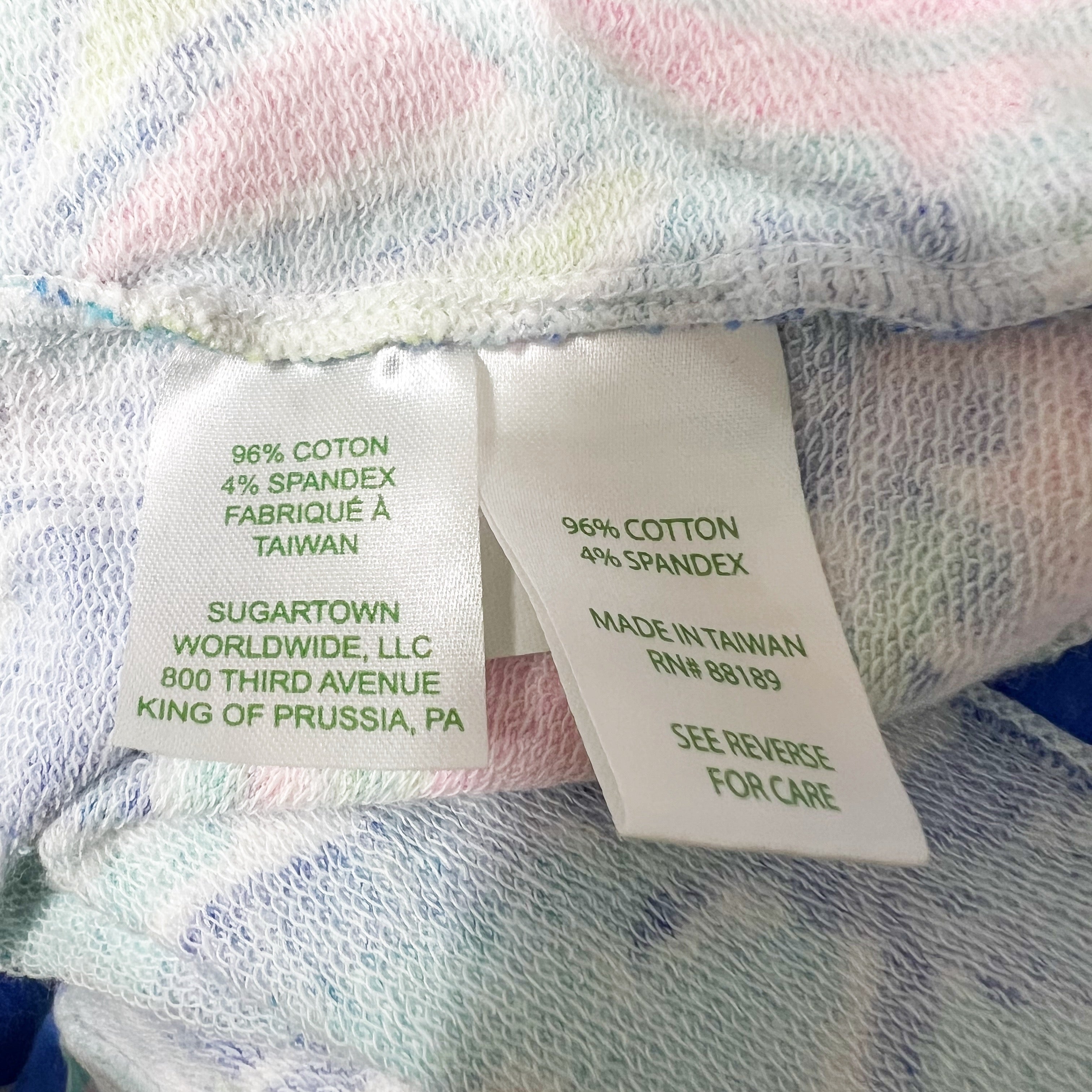 Lilly Pulitzer Skipper Popover UPF 50+ Casa Del Sol Blue Pink Print Sweater XS