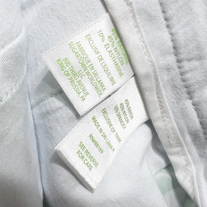 NEW Lilly Pulitzer Natia Mid Rise Knit Stretch Shorts Spearmint Blossom Views 10