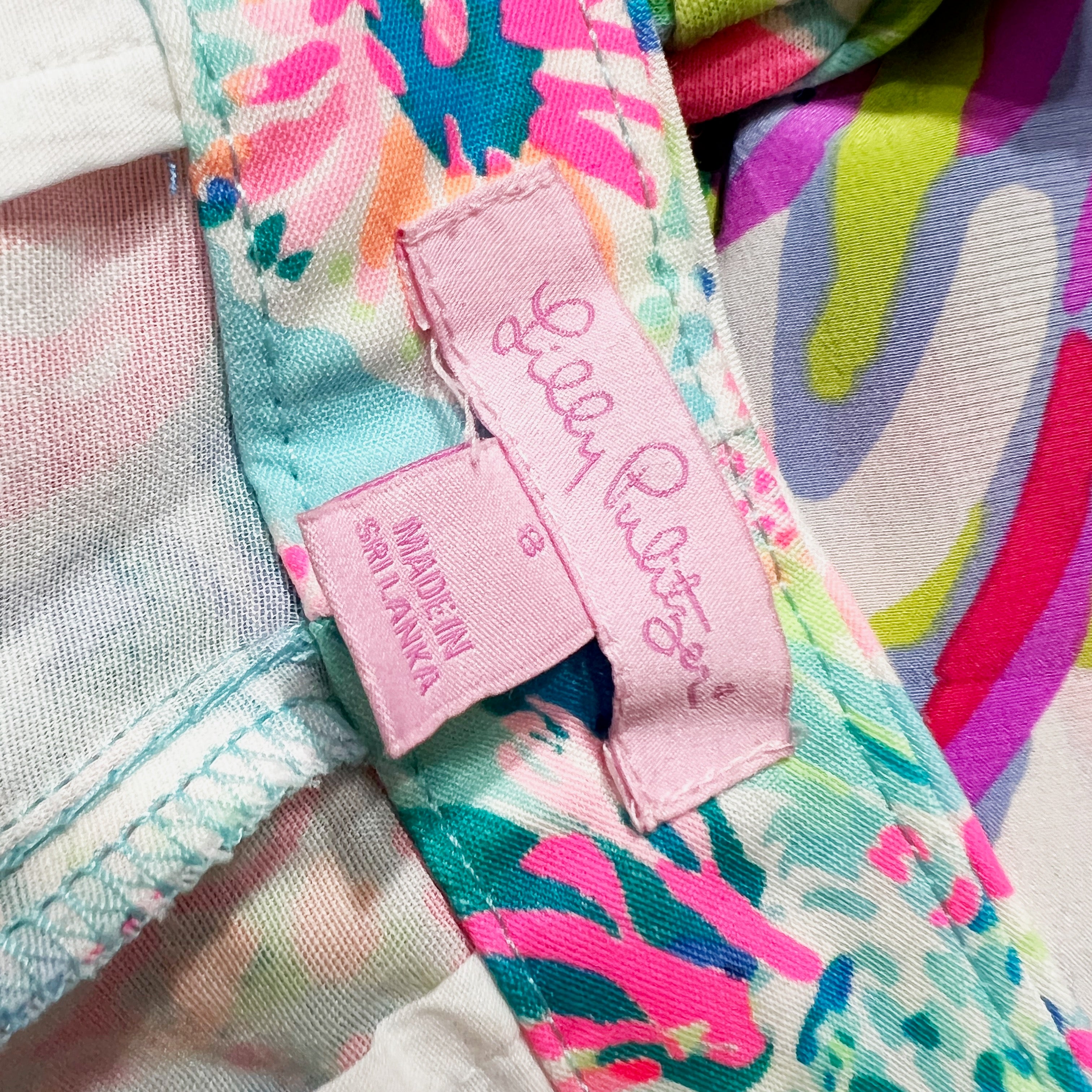 Lilly Pulitzer Women's Alina Ankle Crop Skinny Trouser Pants Gypsea Serene Blue