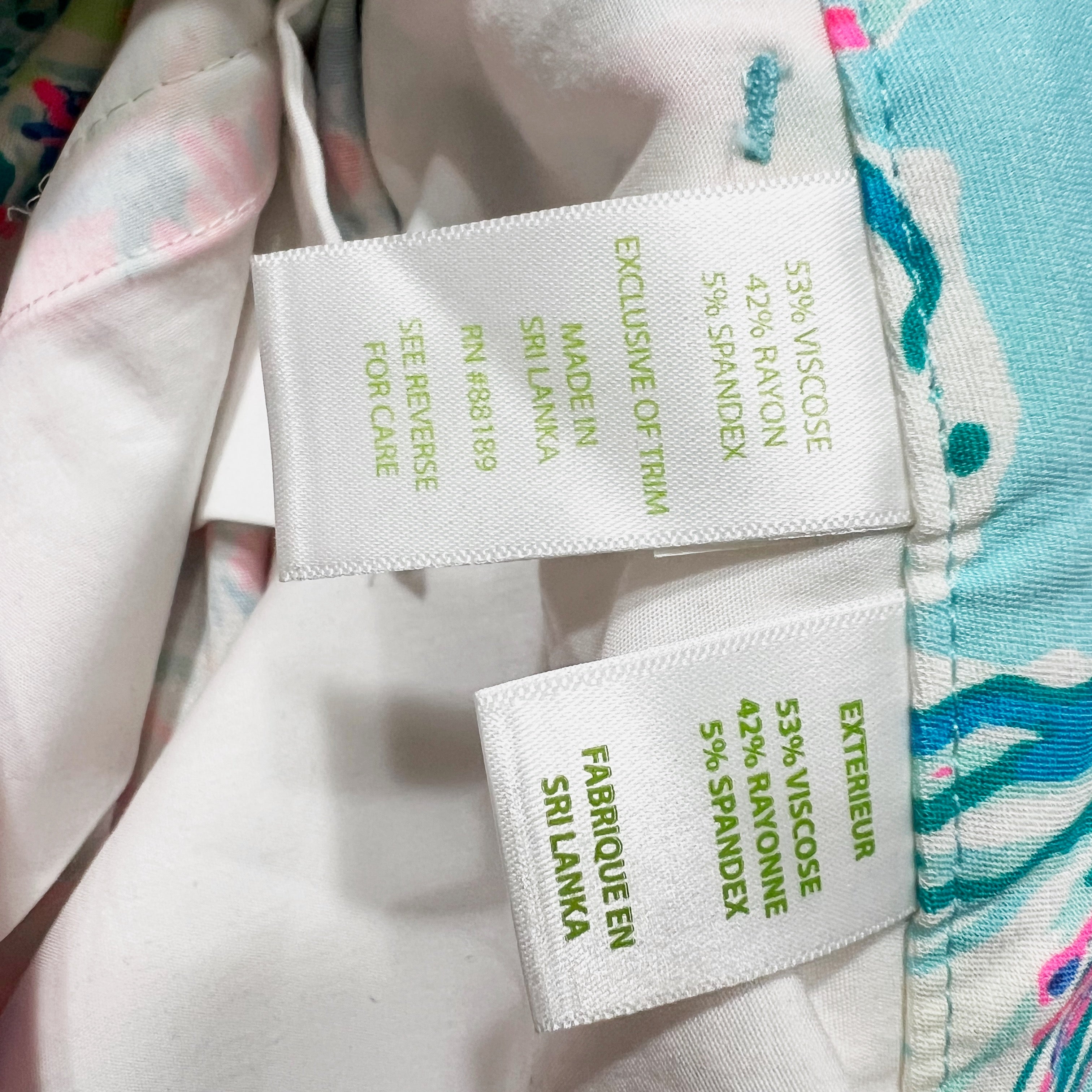 Lilly Pulitzer Women's Alina Ankle Crop Skinny Trouser Pants Gypsea Serene Blue