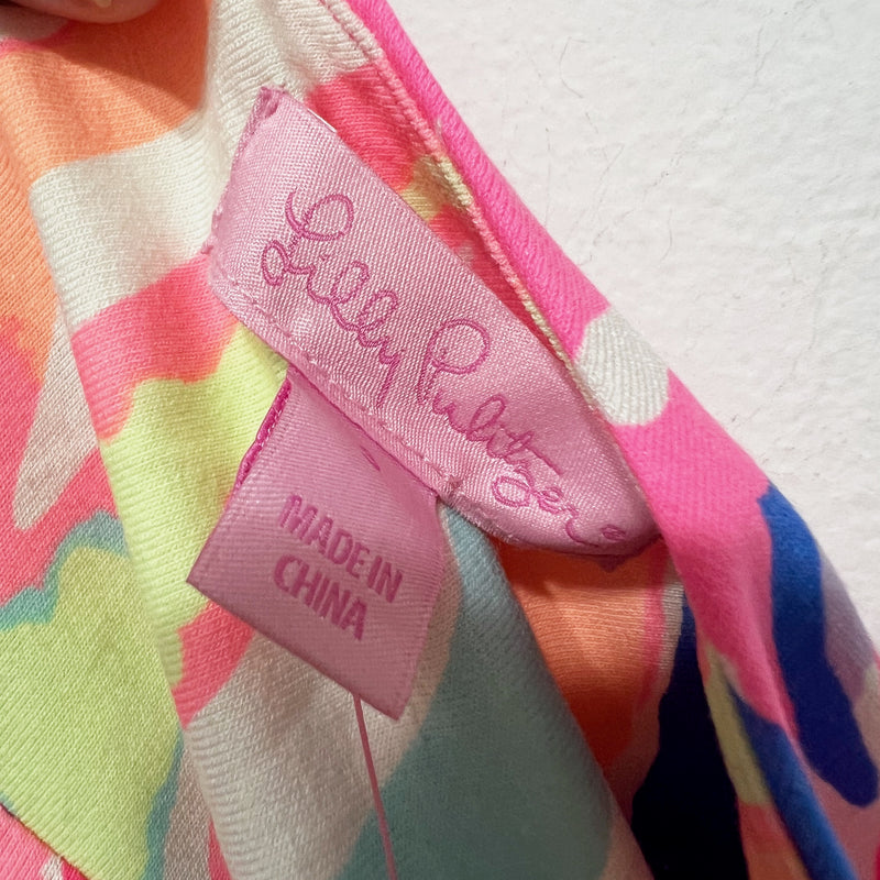 NEW Lilly Pulitzer Sloane V Neck Sleeveless Long Maxi Dress Multi Playa Hermosa