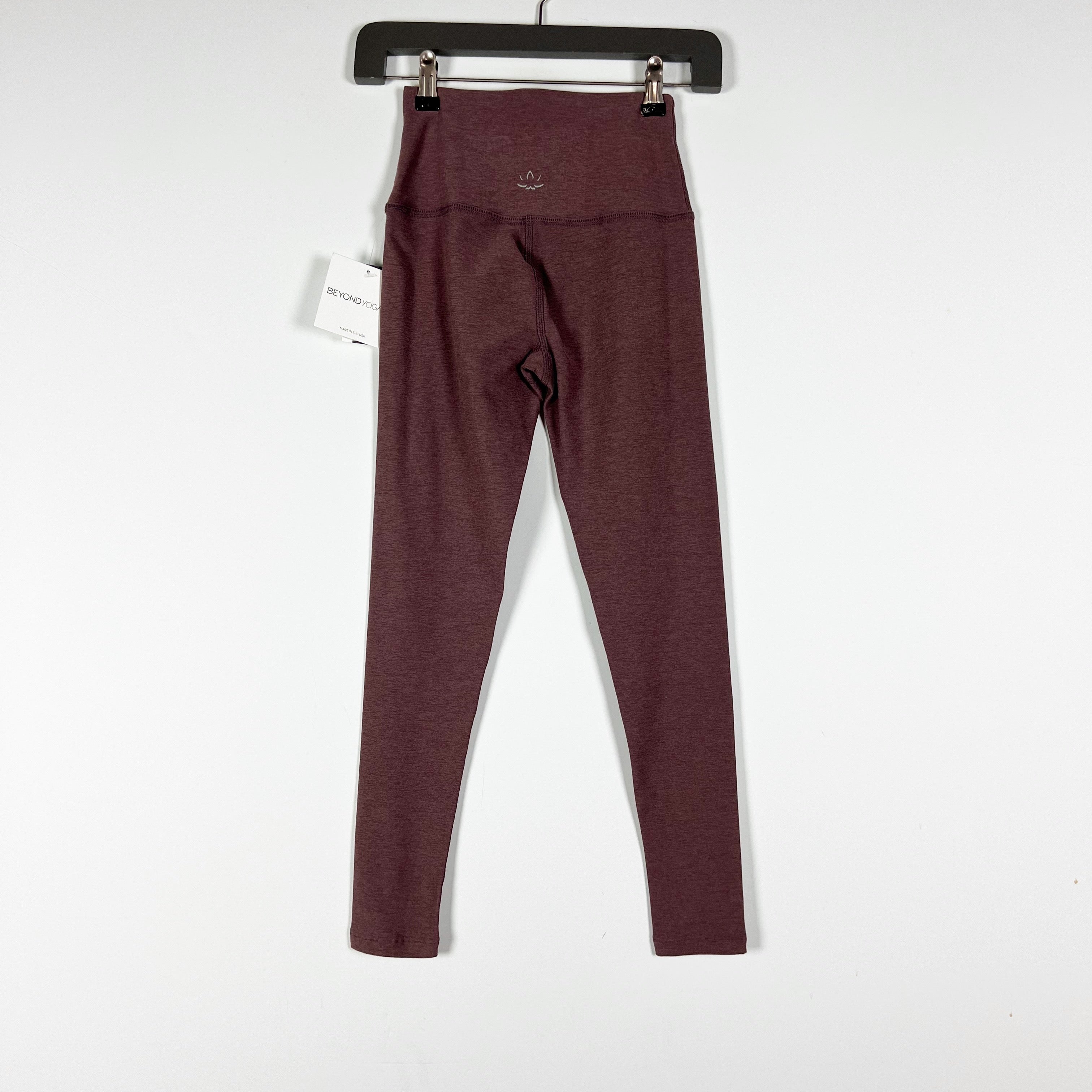 NEW Beyond Yoga Spacedye Caught In The Midi High Waisted Leggings Truffle XS