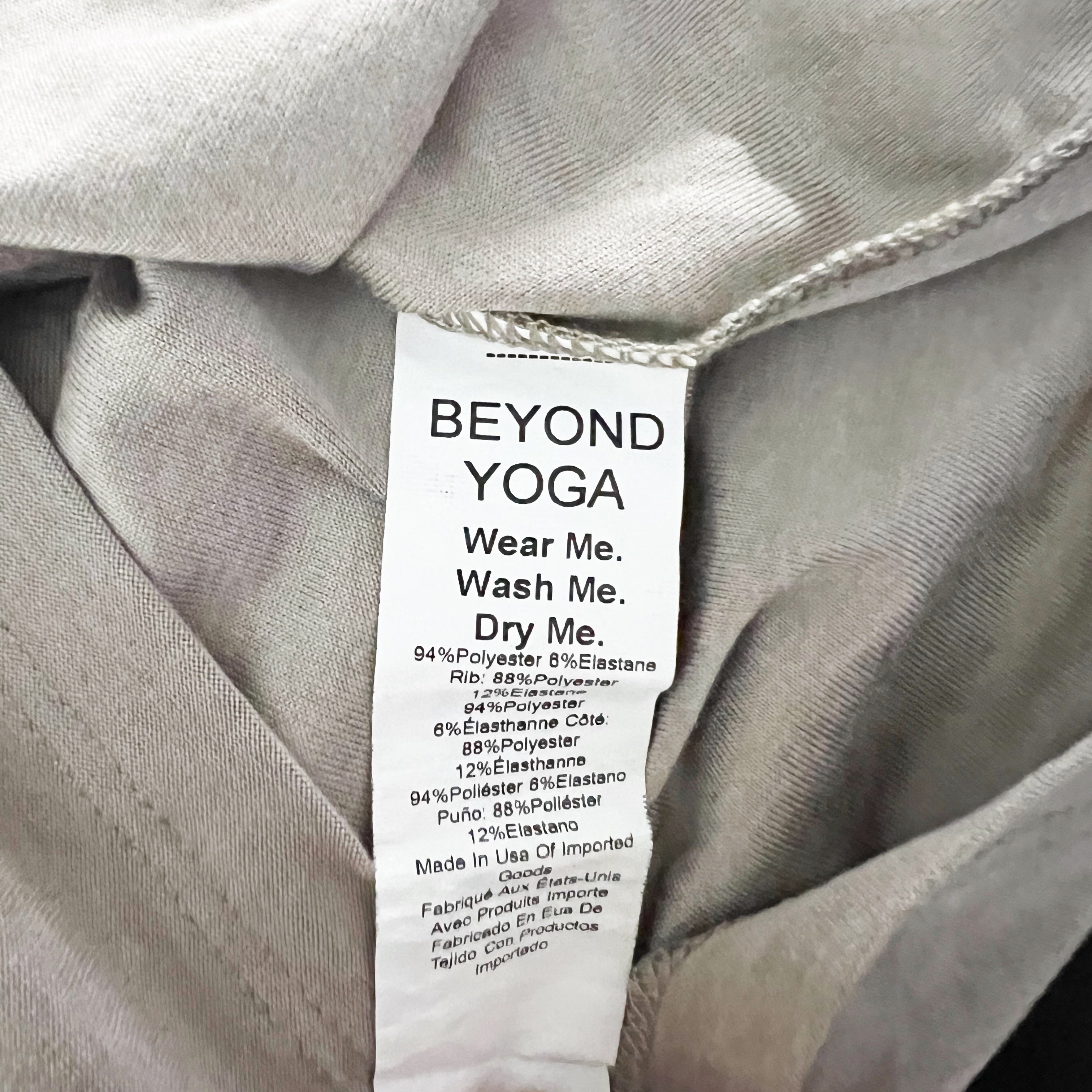 Beyond Yoga Featherweight Rebalance Crew Neck Sleeveless Tank Rosey Taupe XS