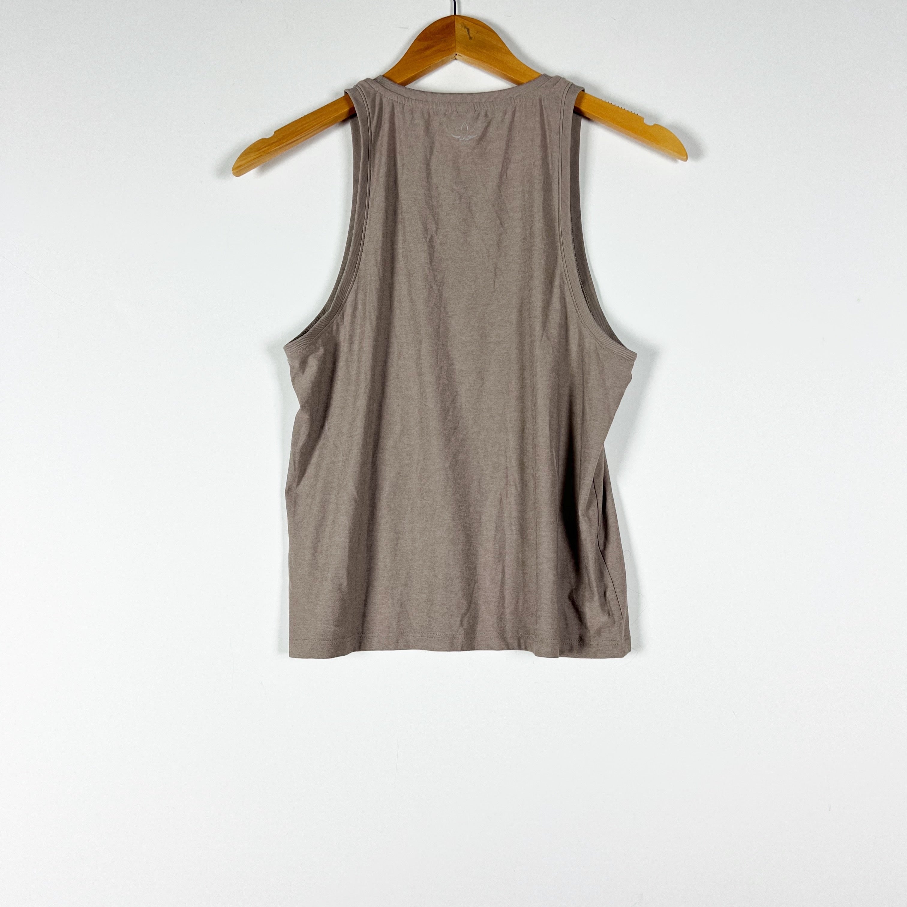 Beyond Yoga Featherweight Rebalance Crew Neck Sleeveless Tank Rosey Taupe XS