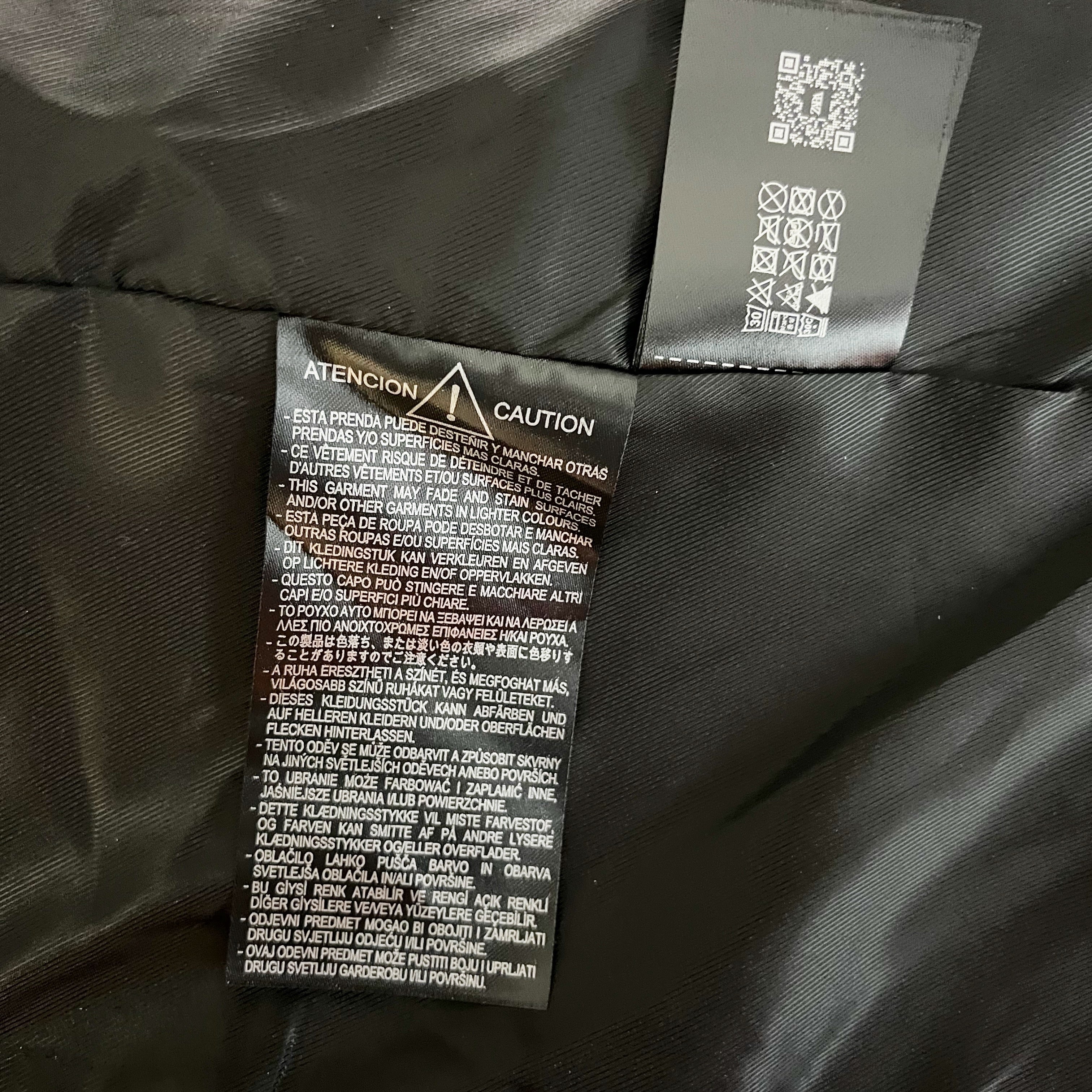 NEW Zara Faux Vegan Leather On Button Long Overcoat Trench Coat Jacket Black XS