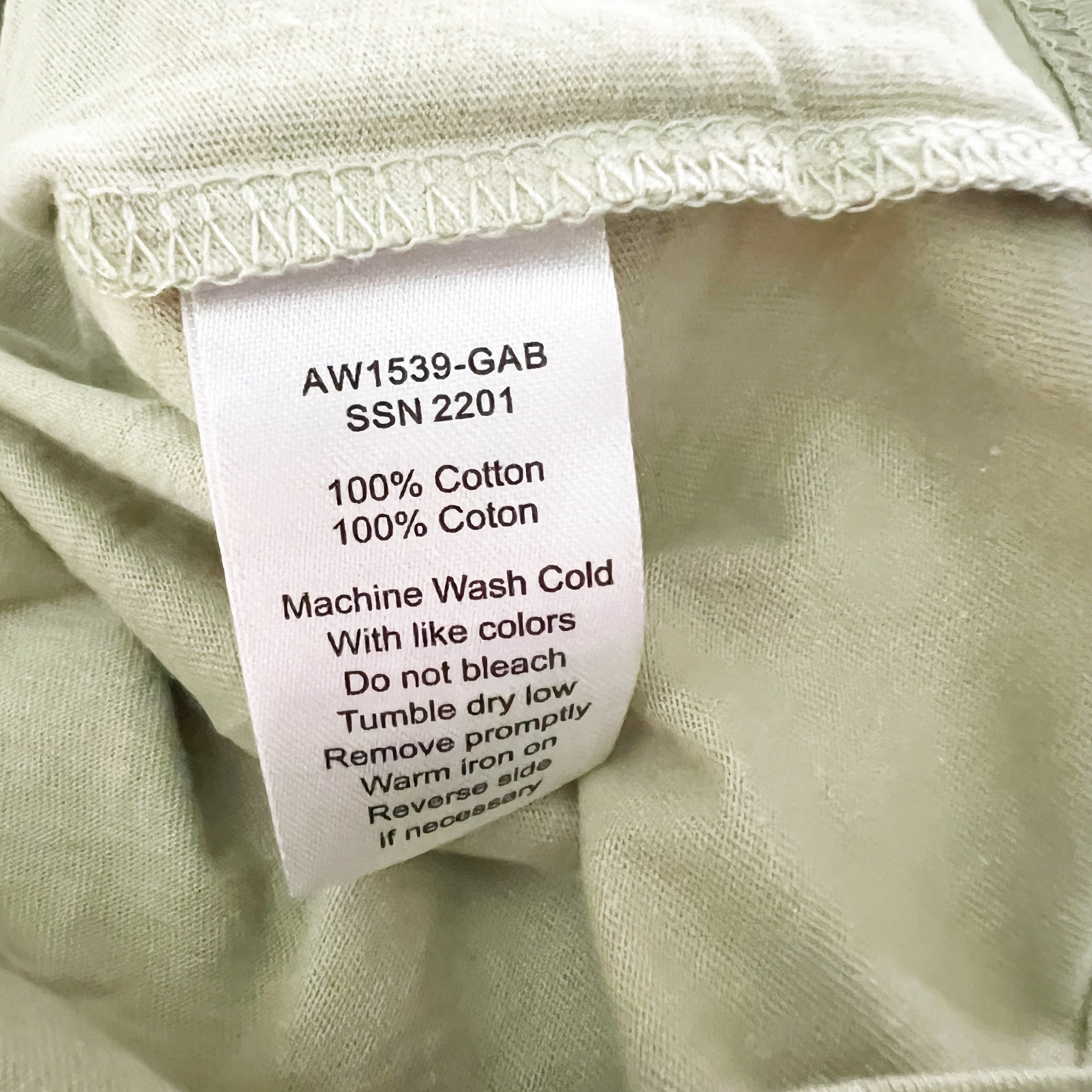 NEW ATM Anthony Thomas Melillo Cotton Crew Sleeveless Cropped Tank Faded Moss XS