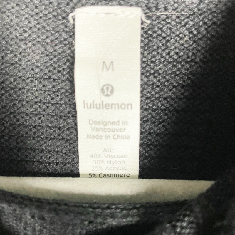 Lululemon Women's Softer Still Turtleneck Cashmere Blend Knit Sweater Dress M