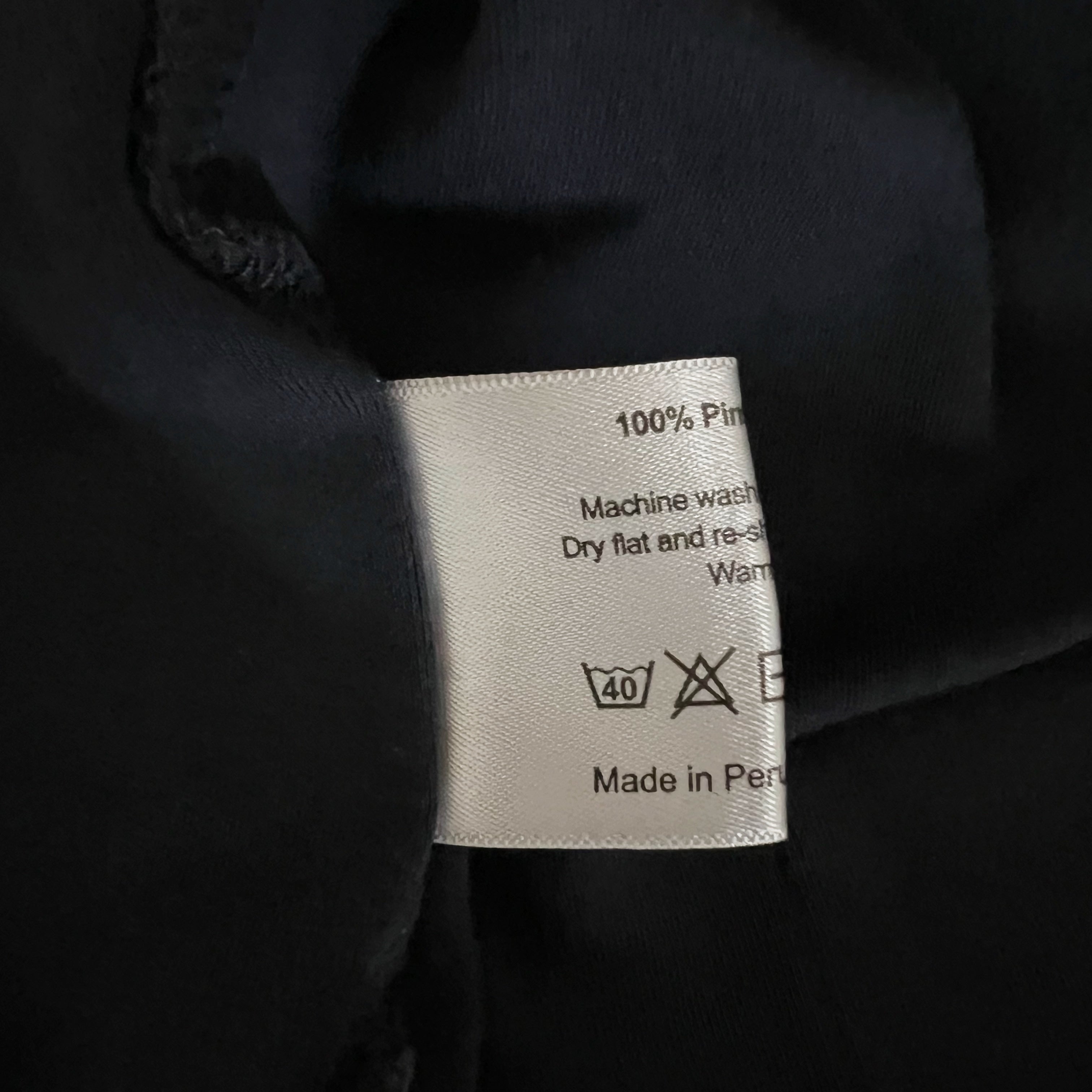 Eskandar Pima Cotton Knit Stretch Full Zip Hooded Lightweight Jacket Black OS