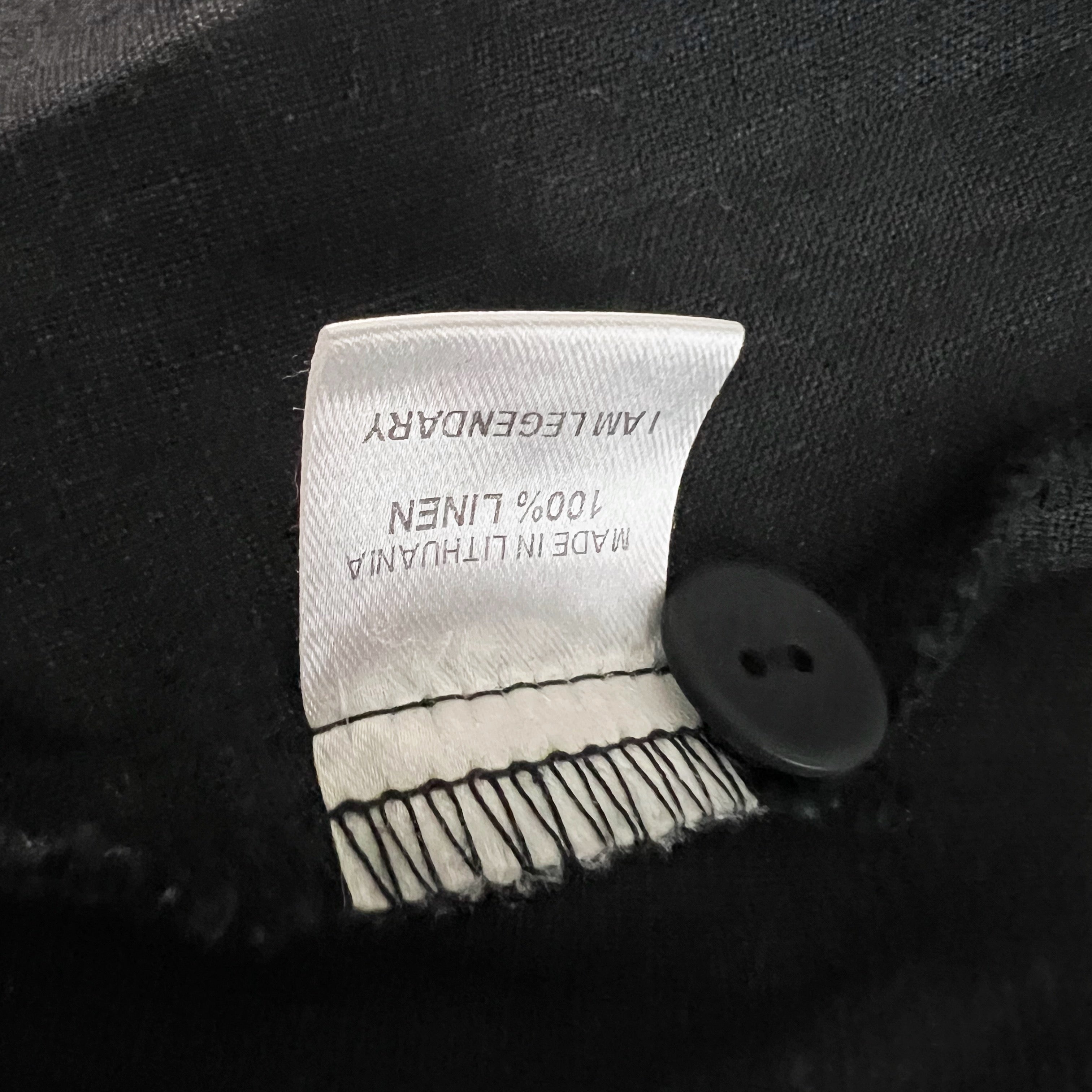 Flax Women's Linen Scoop Neck Pintuck Short Sleeve Lightweight Blouse Shirt Top