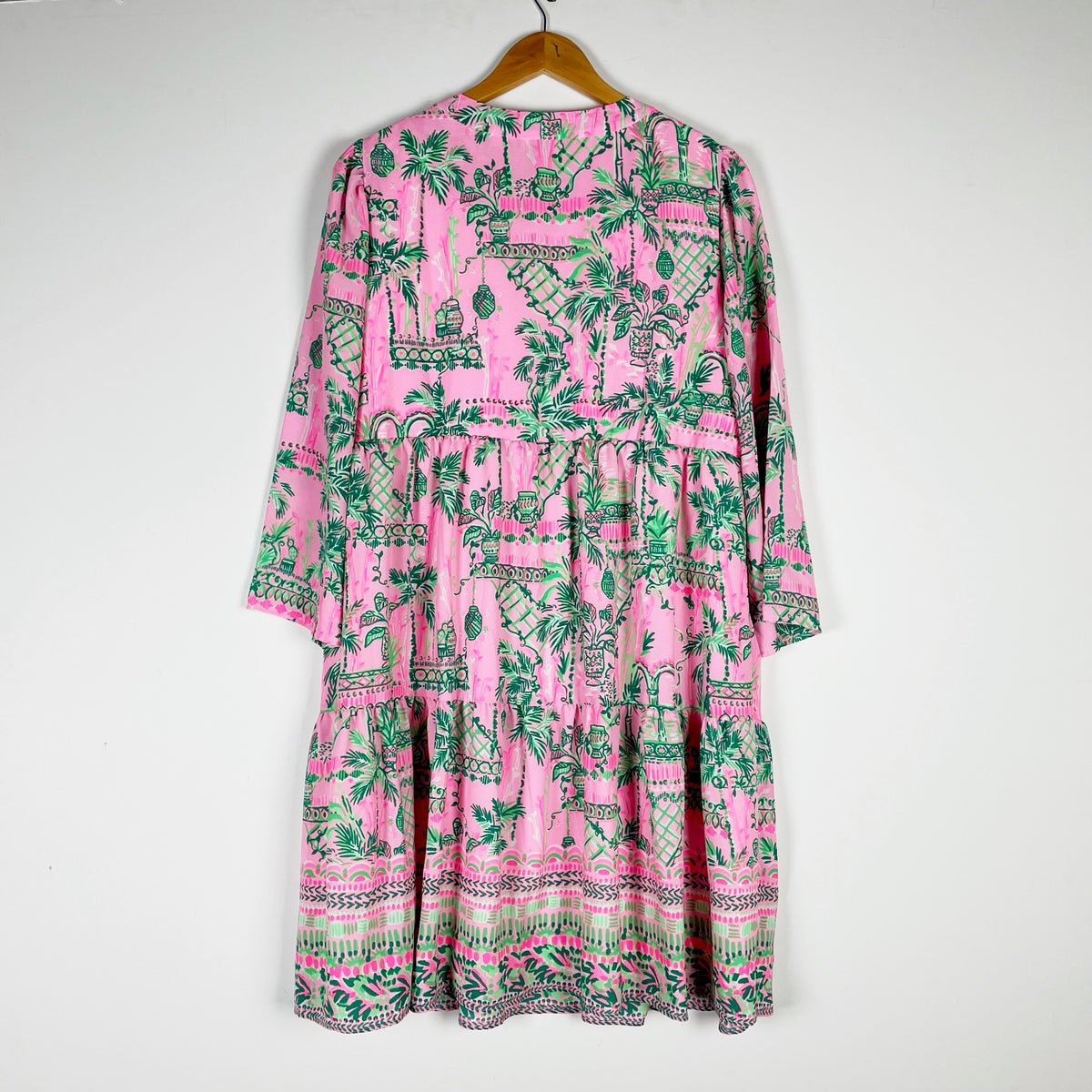 NEW Lilly Pulitzer Martine Mandevilla Baby Always Worth It Print Pullover Dress