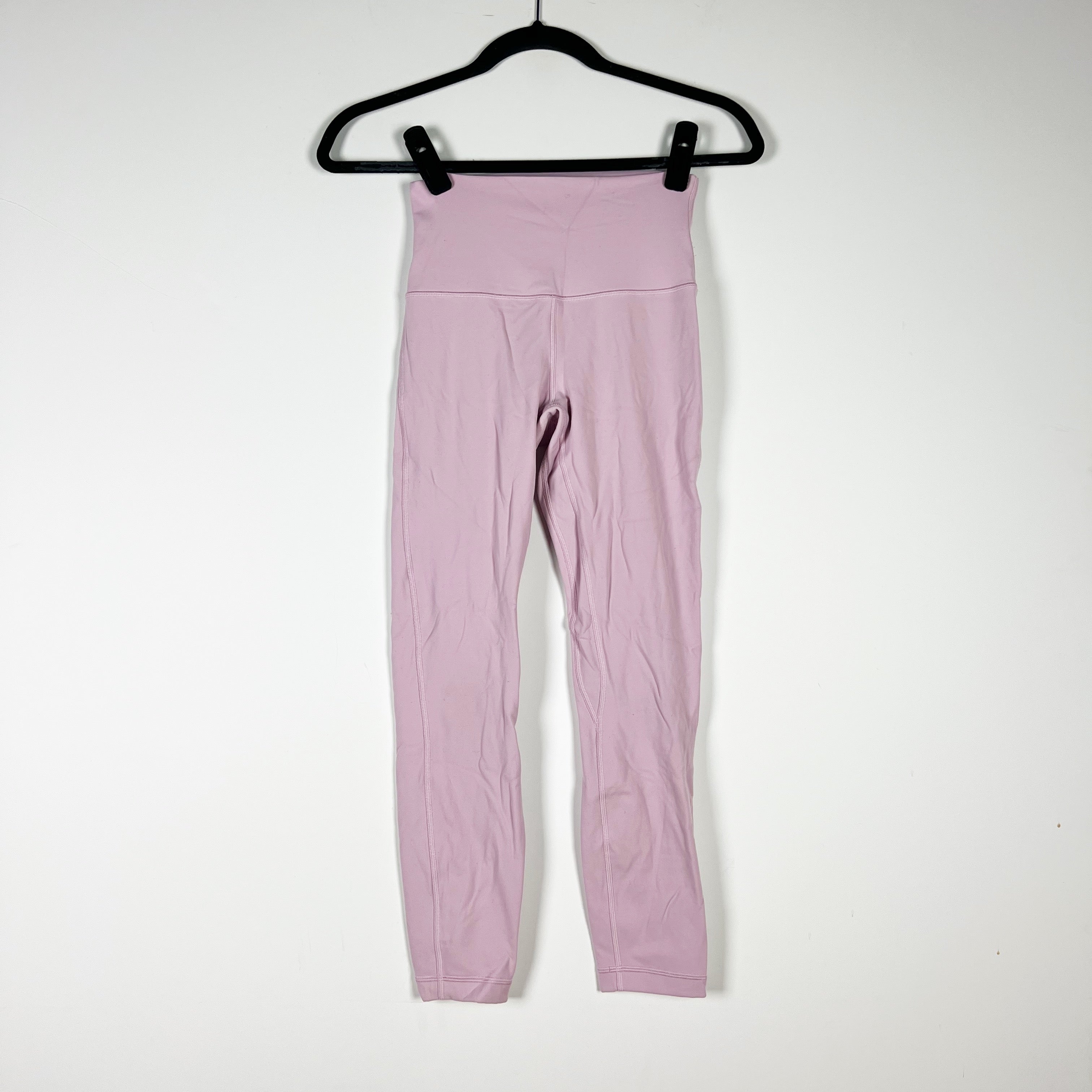 Lululemon Women's Align High Waisted Athletic Yoga Work Out Pants Peony Pink 4