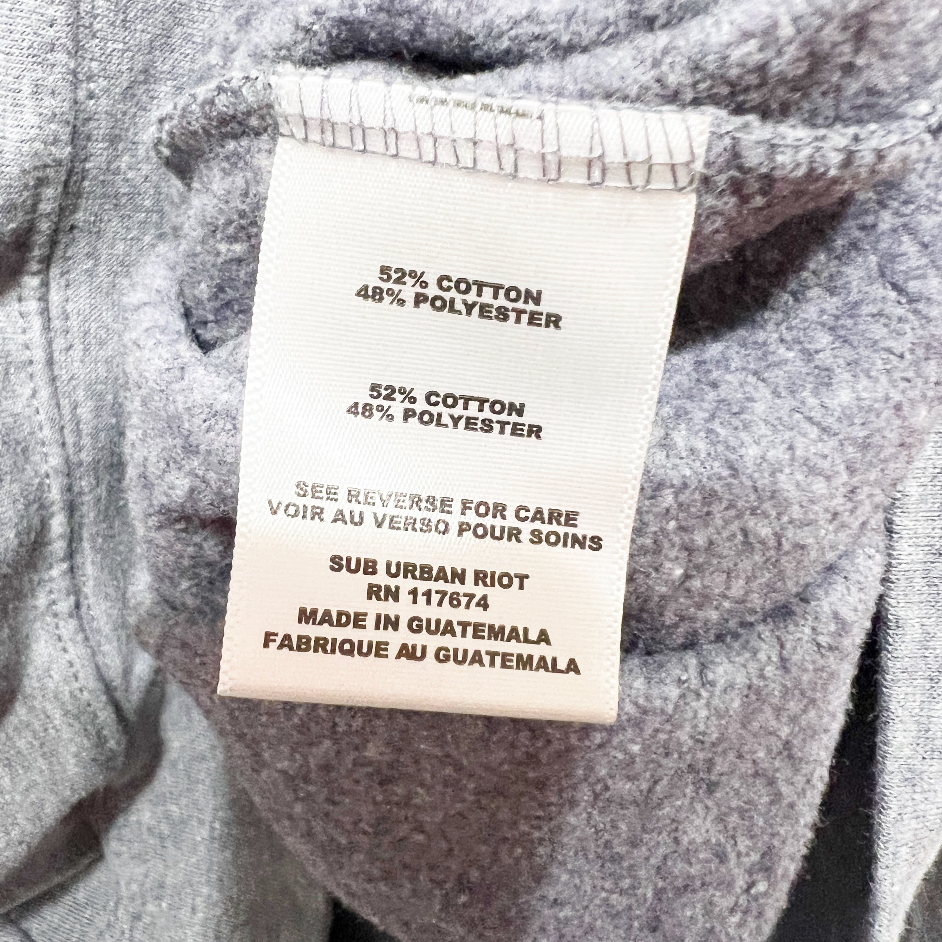 Sub_Urban Riot Log Off Classic Crew Neck Long Sleeve Pullover Sweatshirt Sweater