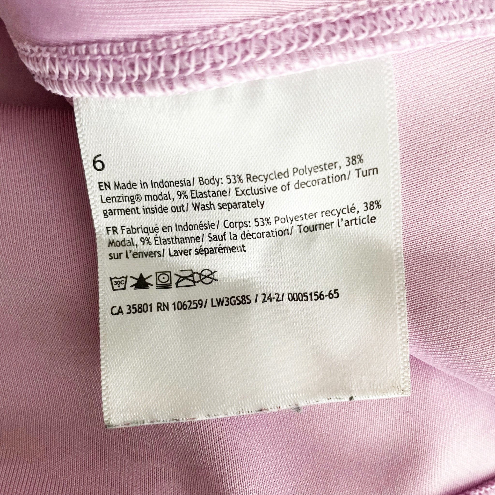 Lululemon Softstreme Perfectly Oversized Crewneck Pullover Sweater Rose Blush 6