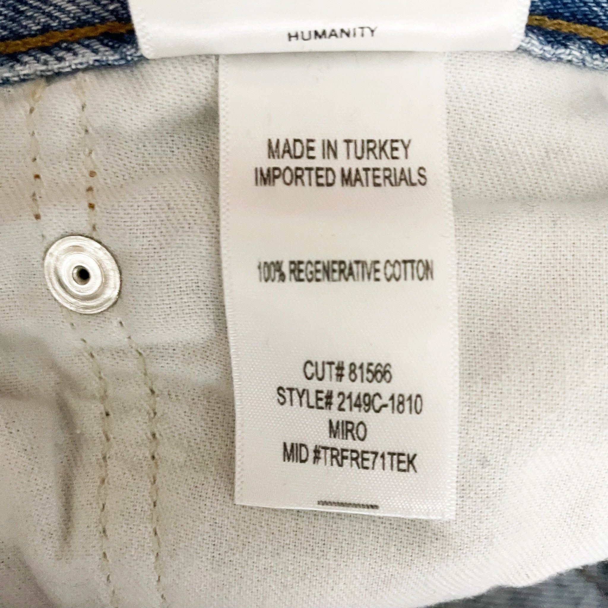 Citizens Of Humanity Miro Relaxed Fit Regenerative Cotton Denim Jeans 27
