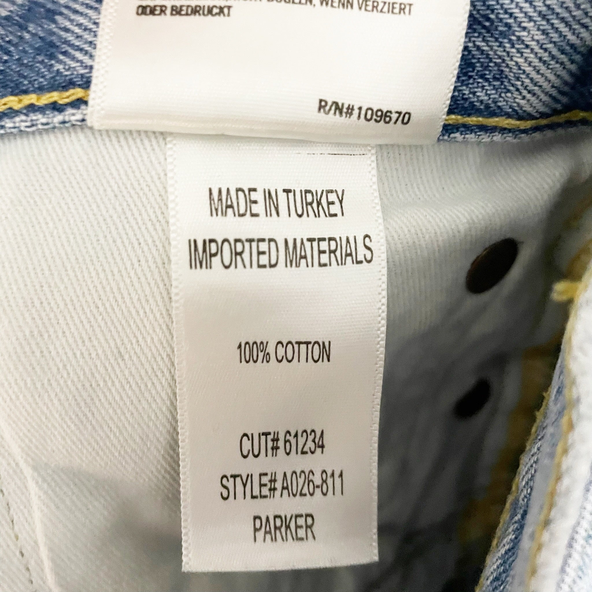 Agolde Women's Parer Cotton High Rise Distressed Mini Denim Jeans 28