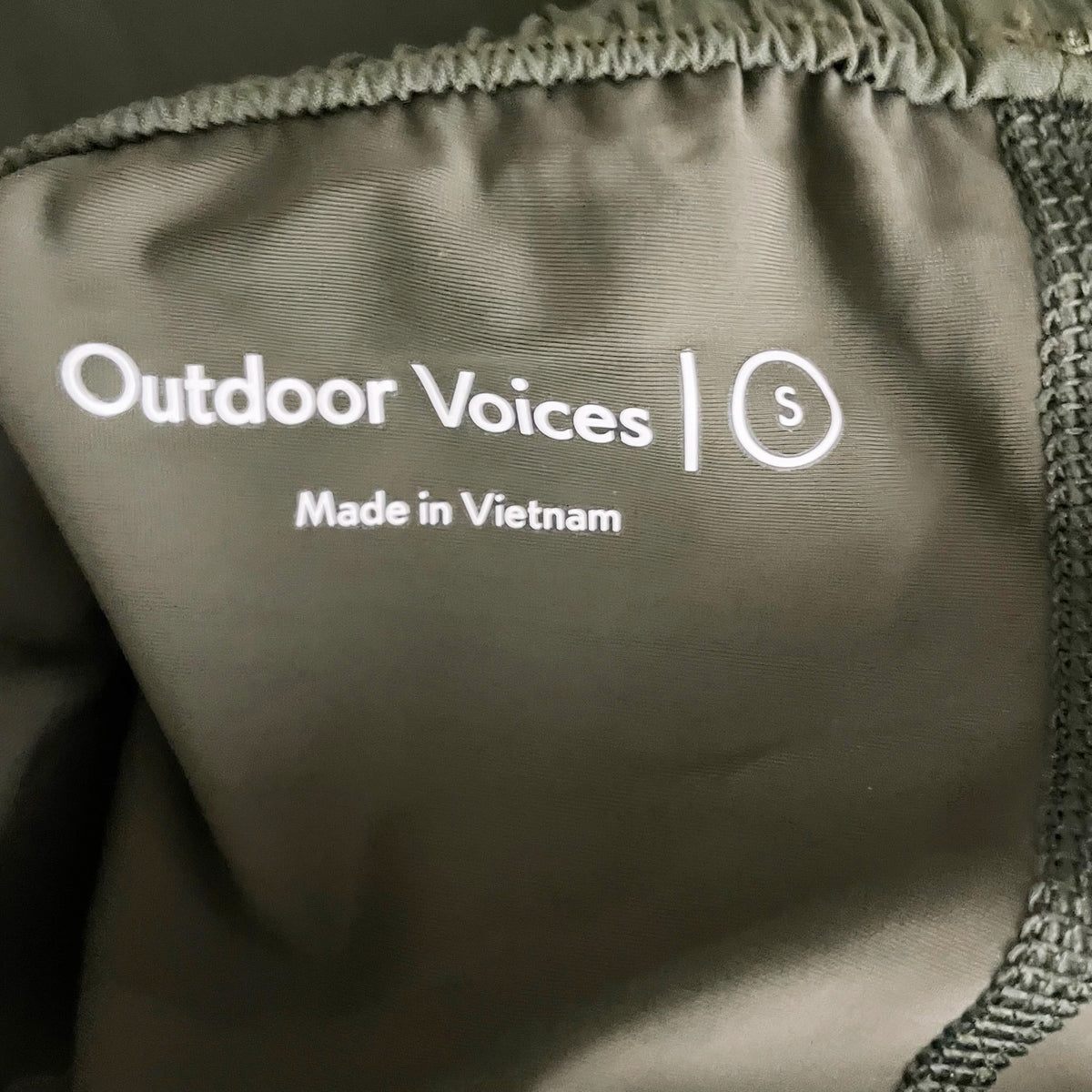 NEW Outdoor Voices Relay Snap Skort Mini Forest Green Small