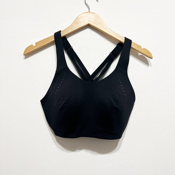 Lululemon Women's AirSupport Athletic Work Out Running Training Sports Bra Black
