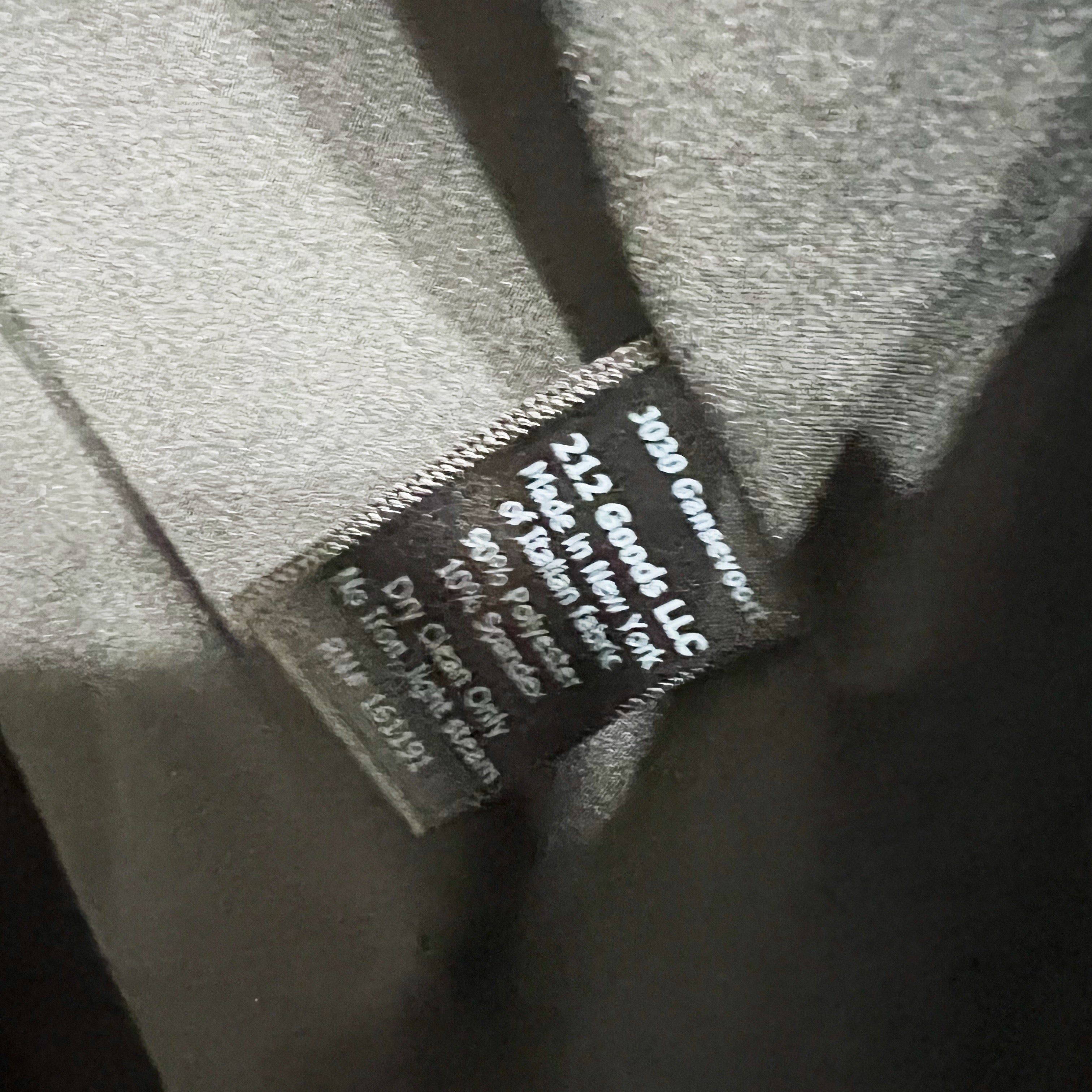 212 Goods J030 Gansevoort Faux Vegan Suede Leather Open Front Jacket Blazer 10