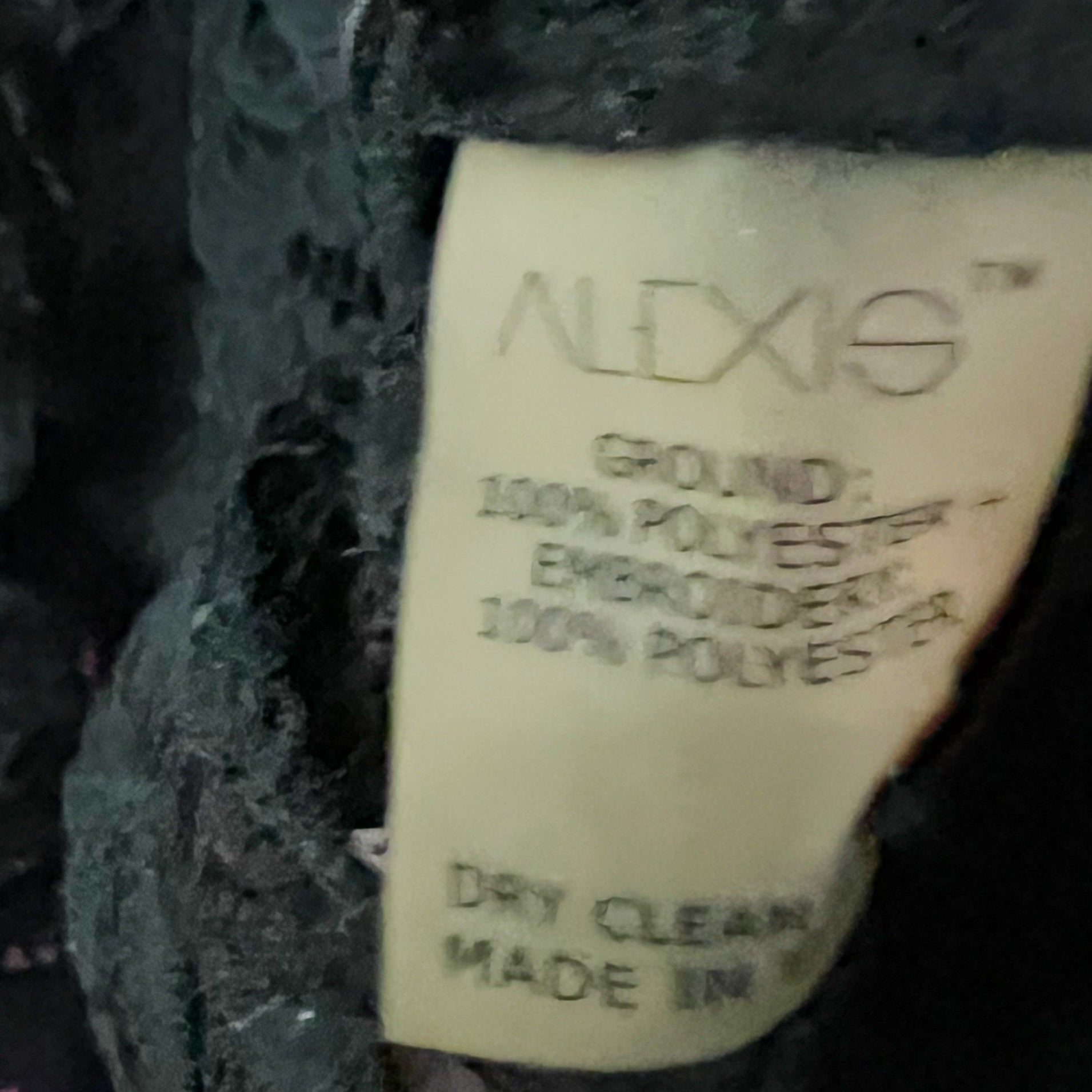 ALEXIS Crista Sheer Floral Flower Print Allover Lace Off The Shoulder Blouse XS